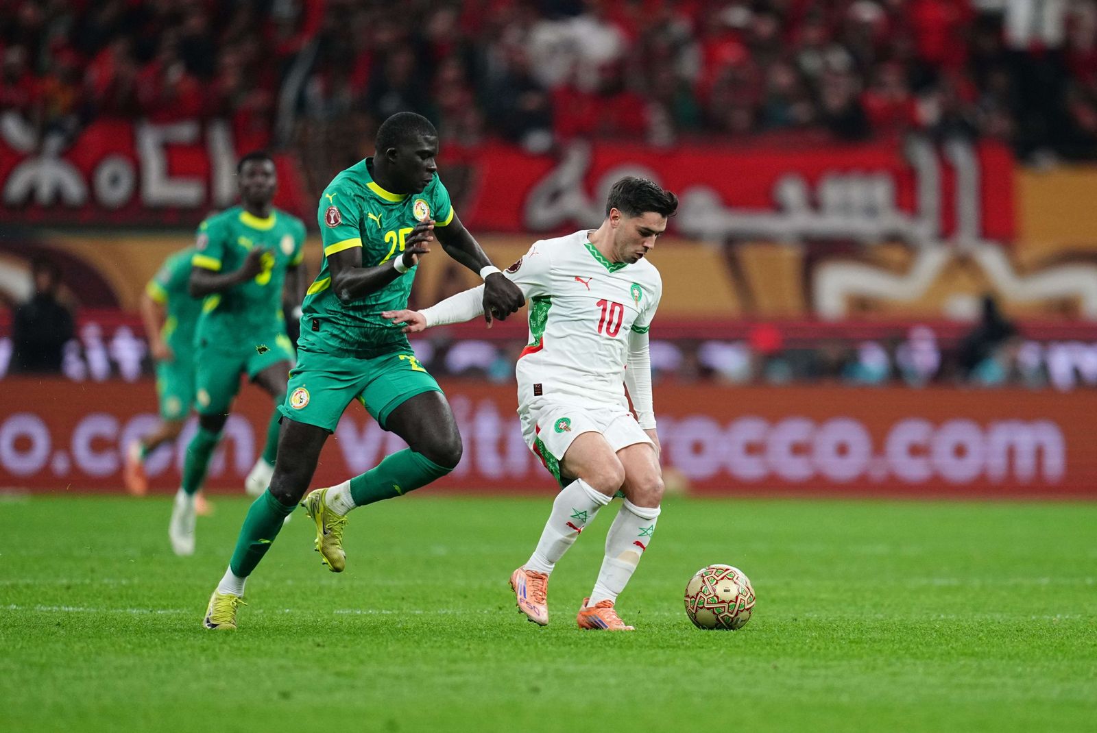 Las fotos de la final entre Marruecos y Senegal en la Copa África