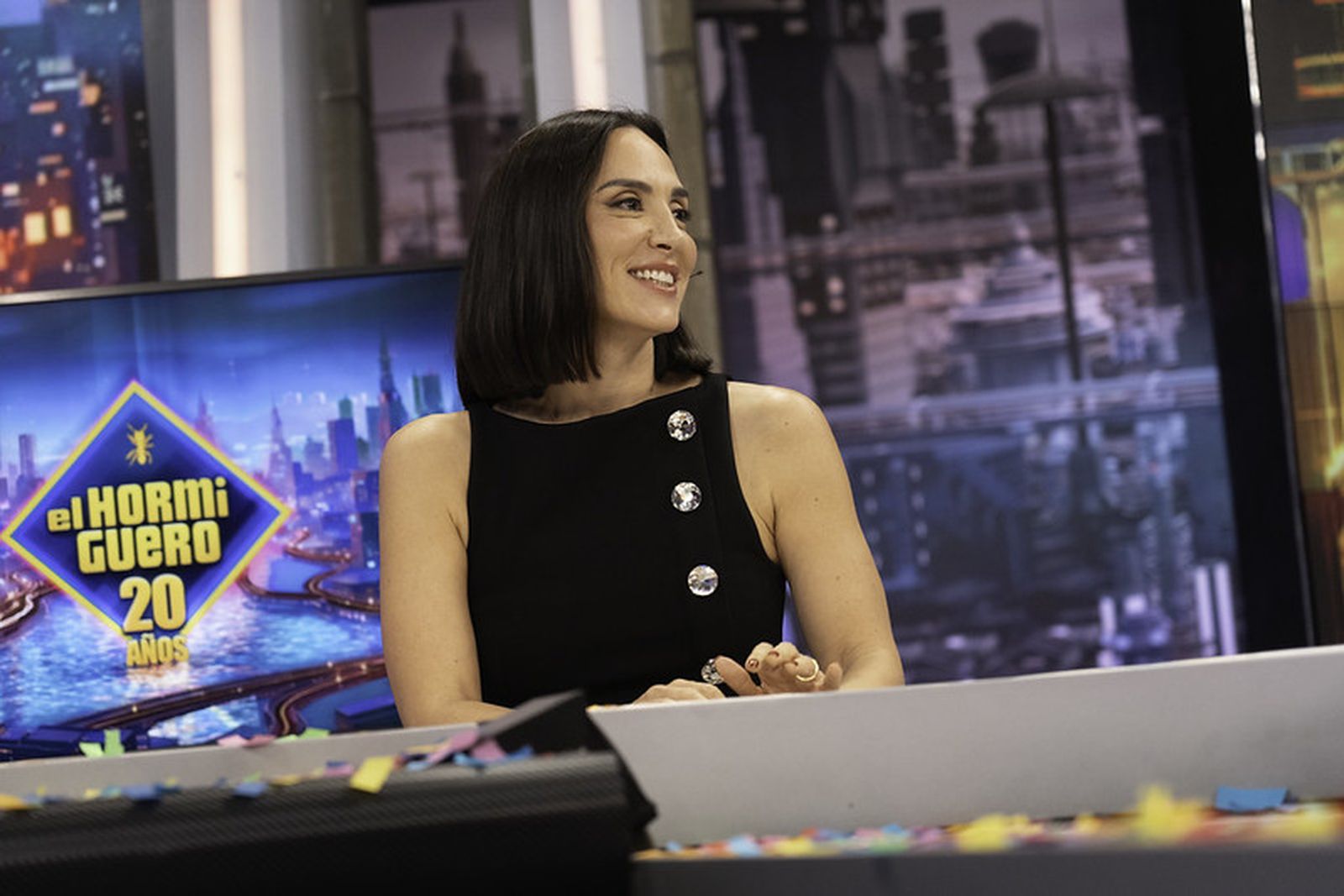 Tamara Falcó en una de sus recientes apariciones en 'El Hormiguero'