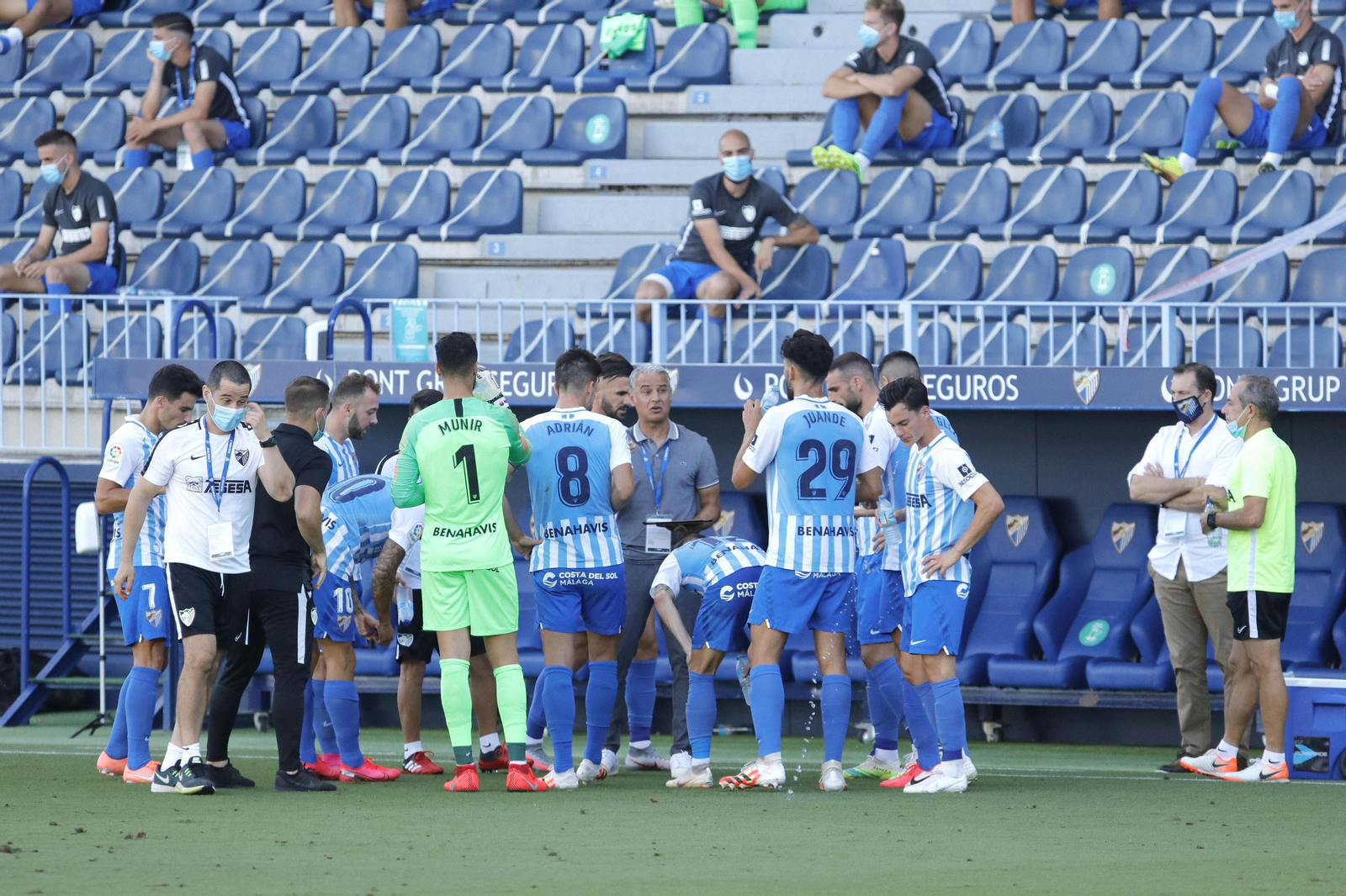 Las fotos del Málaga - Albacete