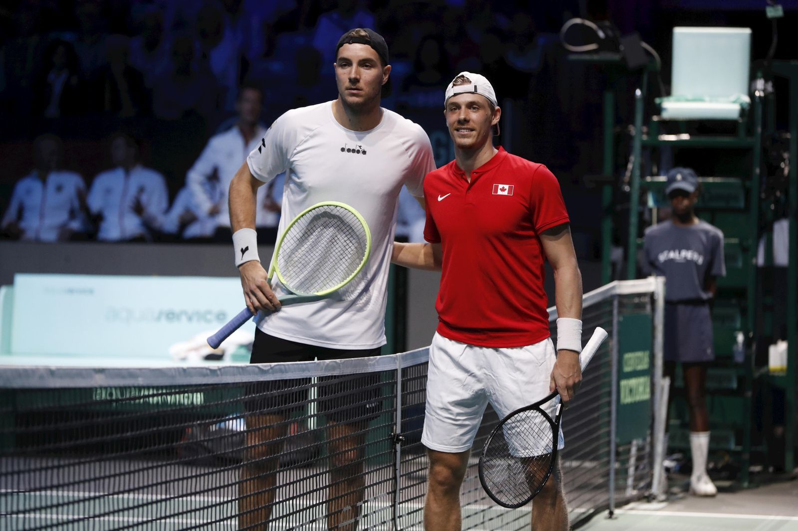 Jan Lennard Struff - Denis Shapovalov de la Copa Davis de Málaga