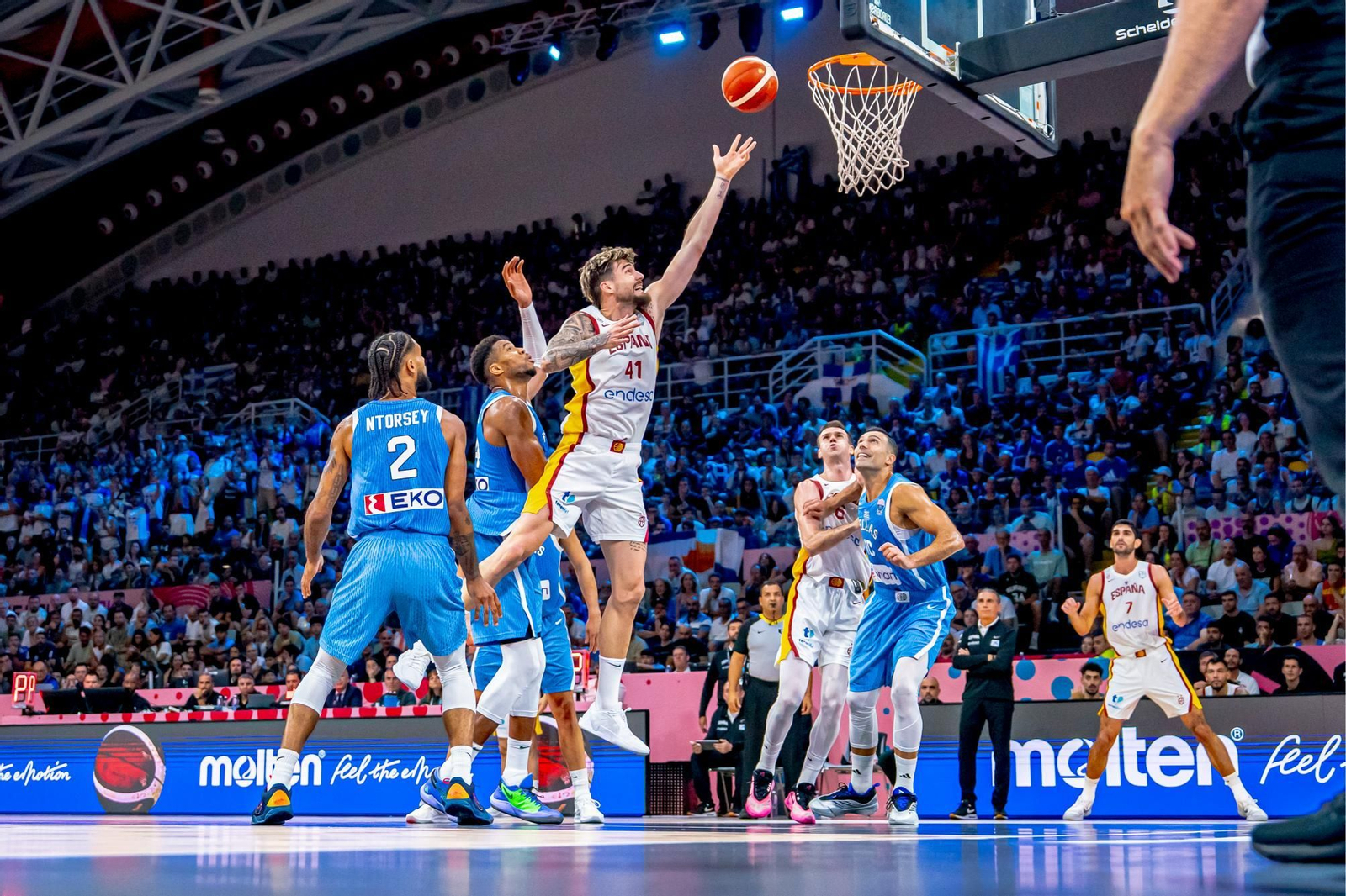 Las fotos del España - Grecia de baloncesto en el adiós de Scariolo
