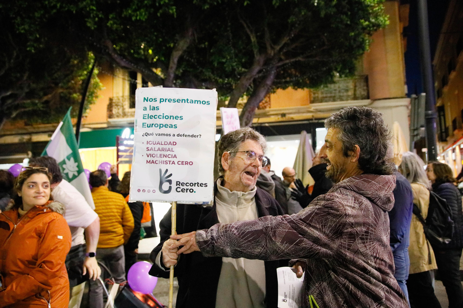Galería de imágenes por el día de la mujer en Almería
