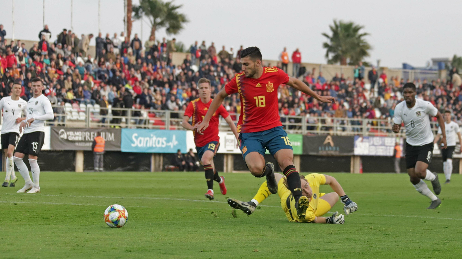España - Austria sub-21 en imágenes