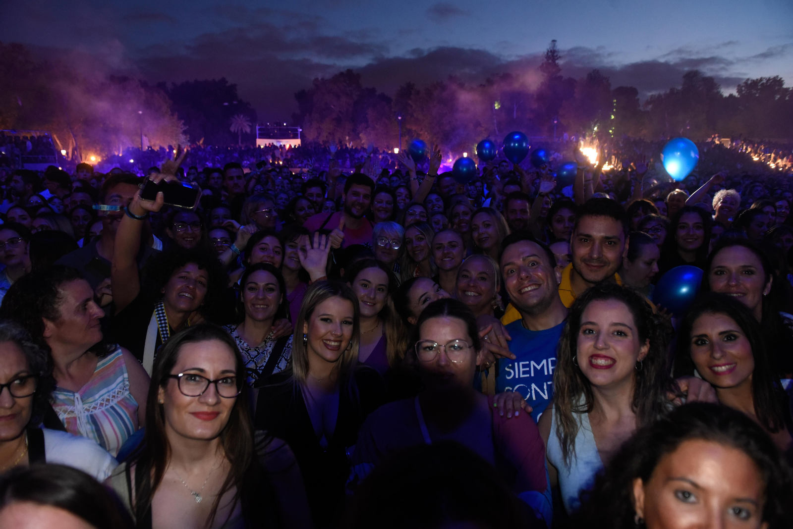 Búscate en el concierto de David Bisbal en el Icónica Sevilla Fest
