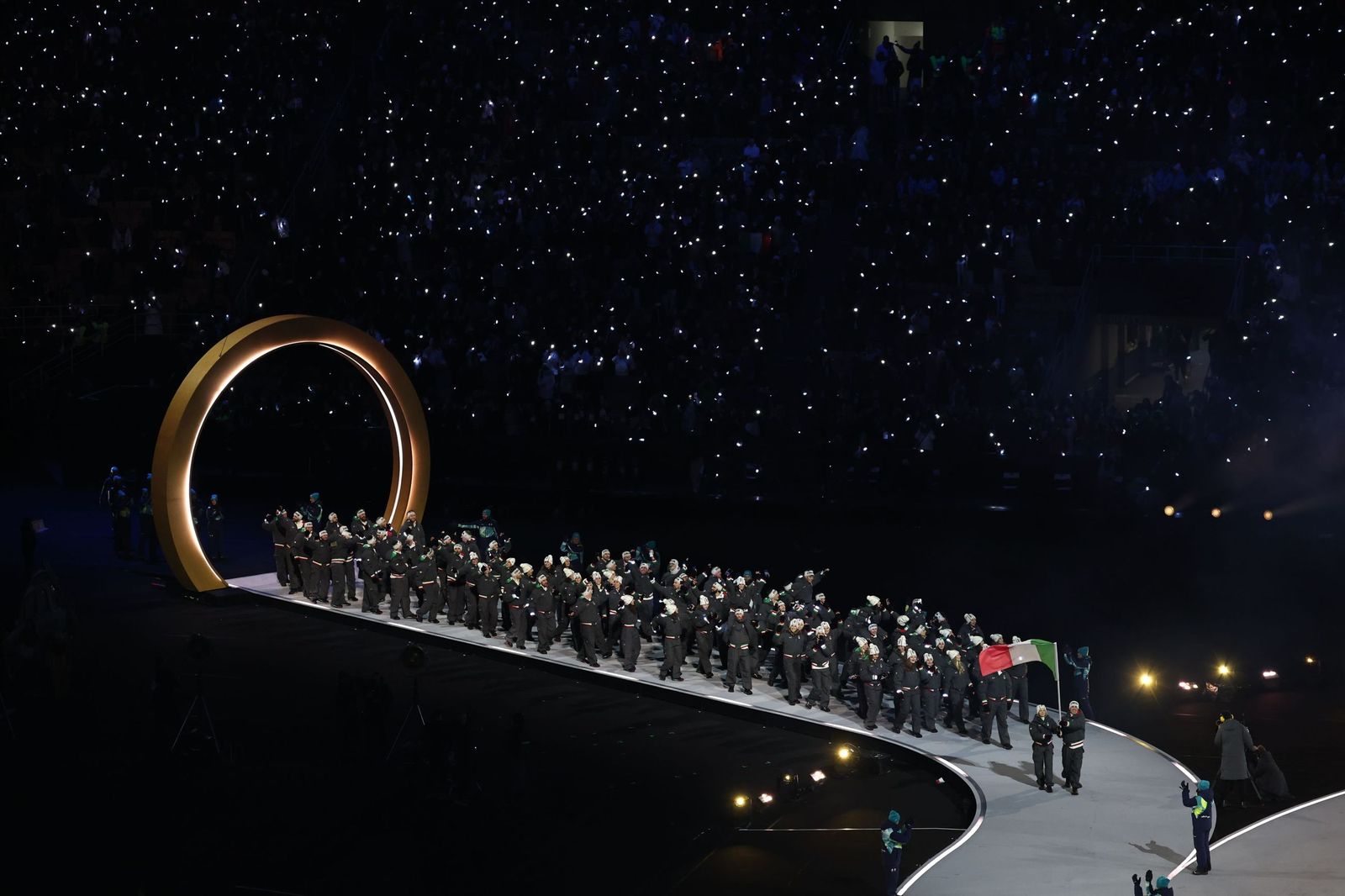 Las fotos de la inauguración de los Juegos Olímpicos de invierno de 2026