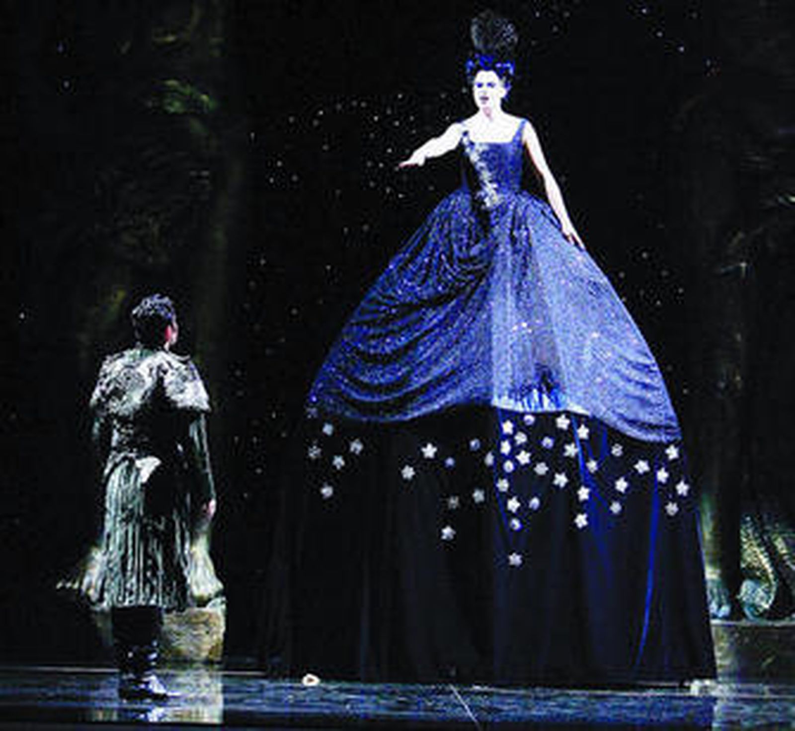 Representación de 'La flauta mágica' en la producción del Teatro Villamarta de Jerez.