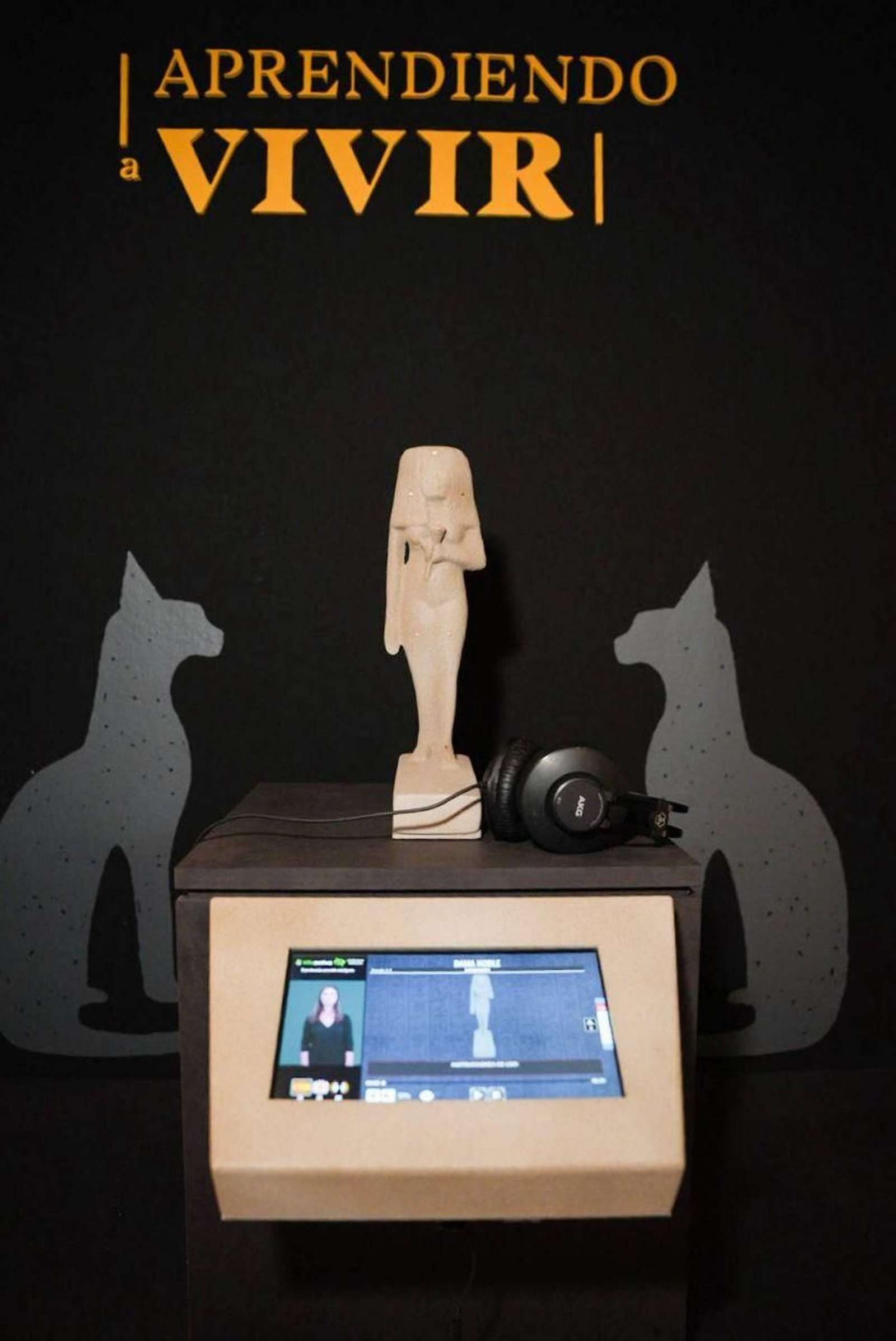 Las primeras piezas de la gran exposición sobre Egipto que han llegado a Córdoba