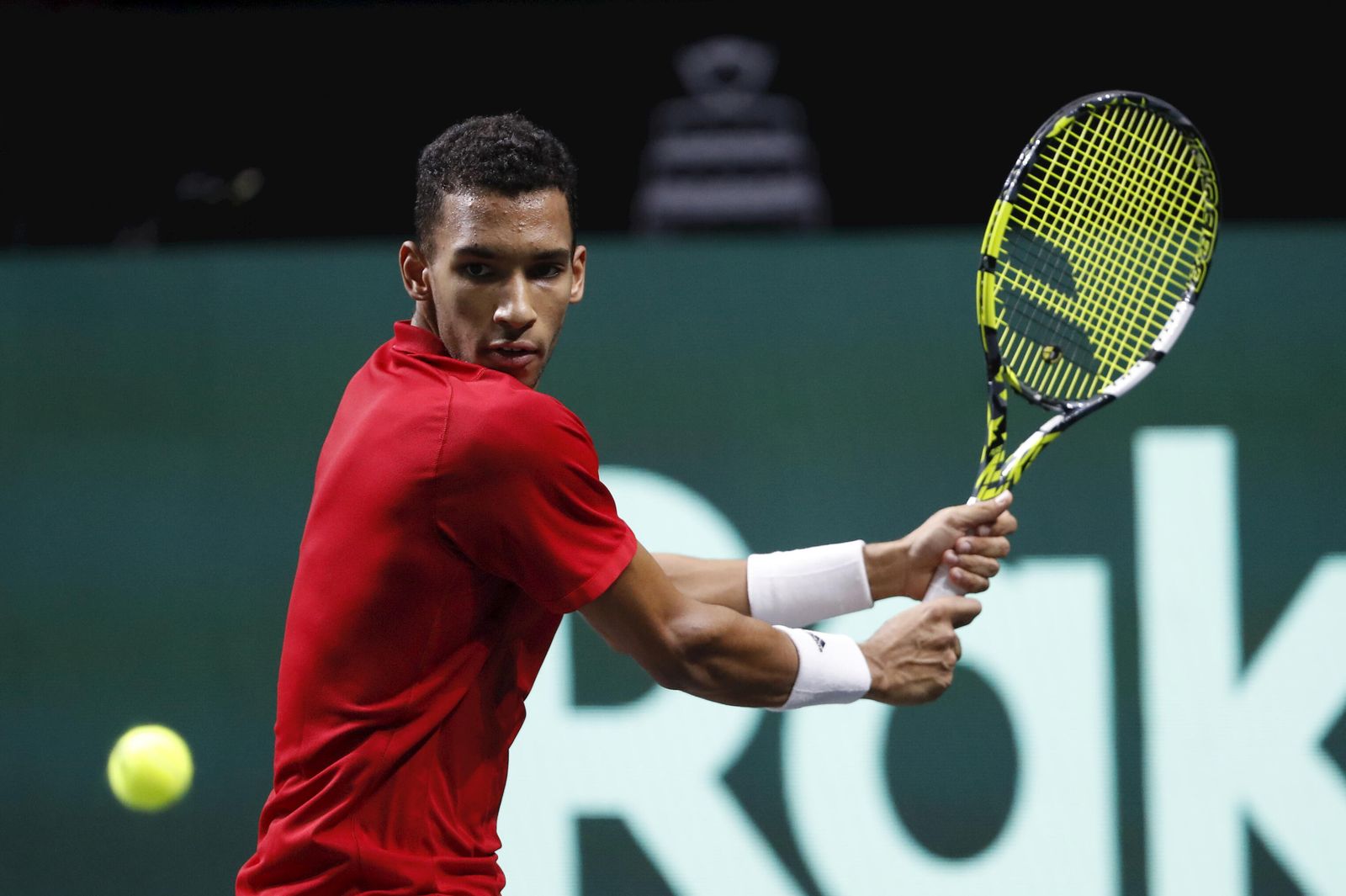 Felix Auger Aliassime - Otte en la Copa Davis de Málaga