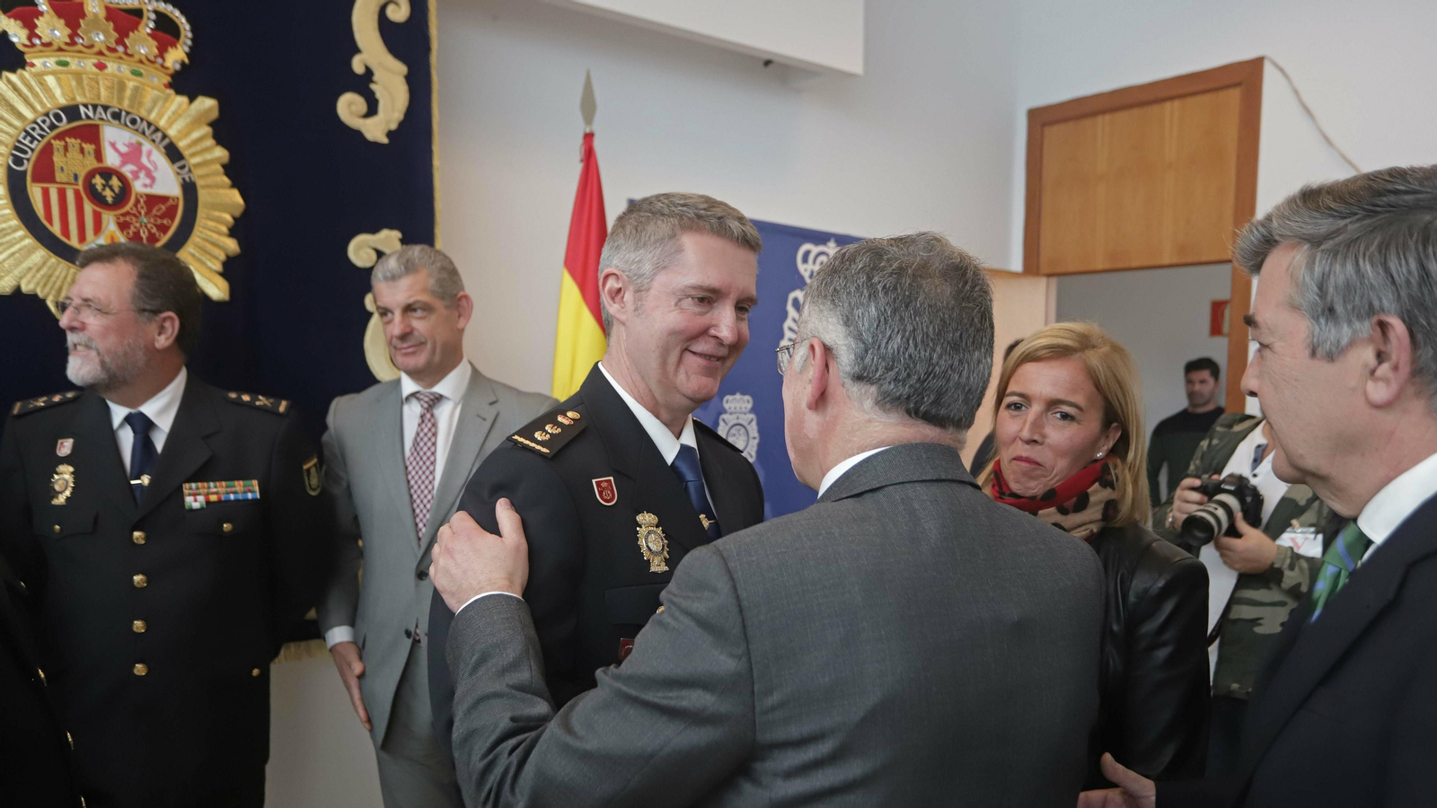 Francisco López Gordo jura el cargo de comisario de Algeciras.