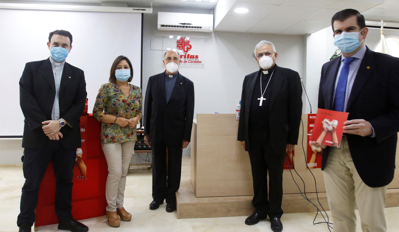 Presentación de la memoria de Cáritas de 2019.