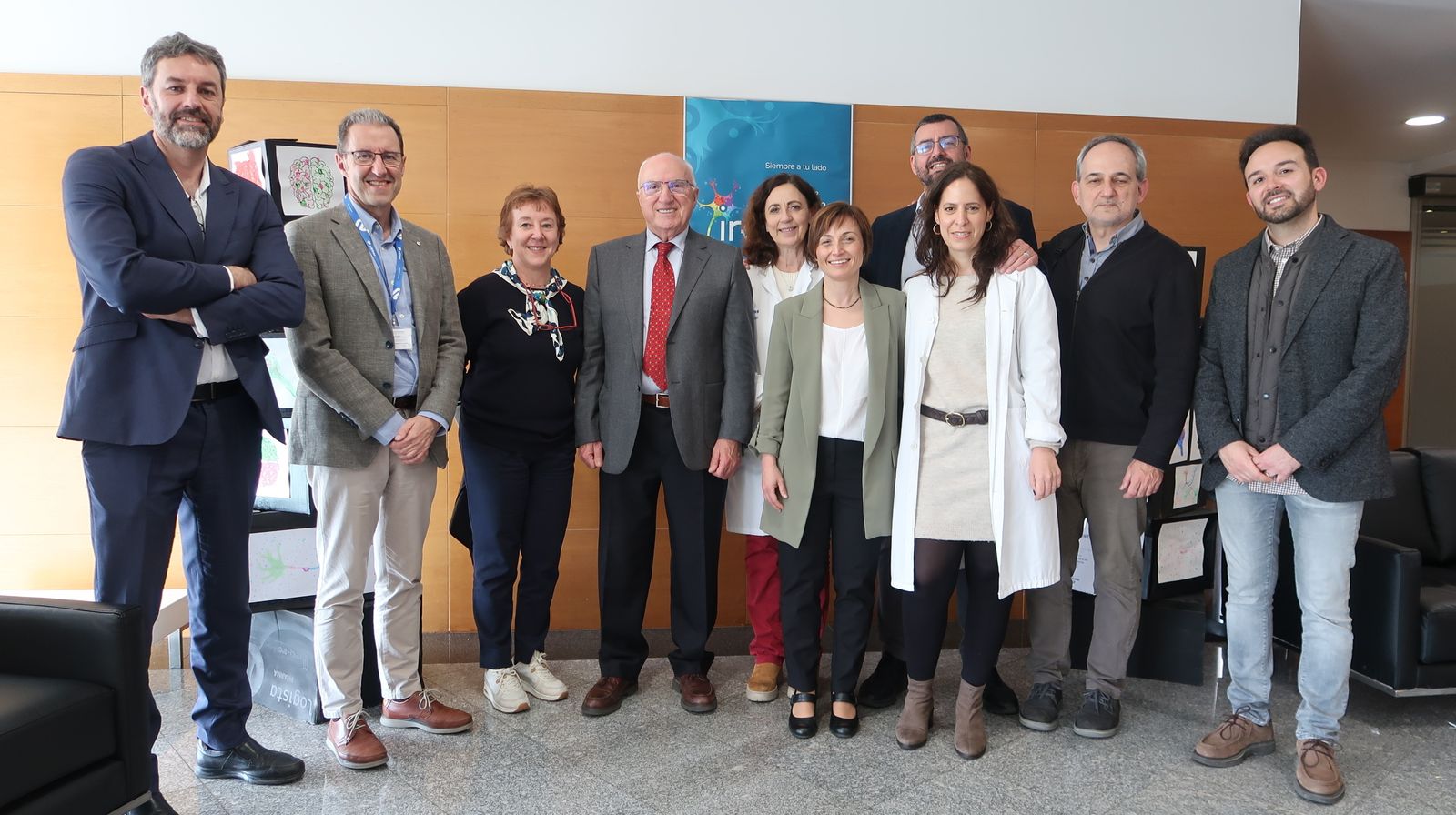 Un momento de la presentación del Máster Universitario en Neurorrehabilitación de Vithas y la Universidad Loyola.