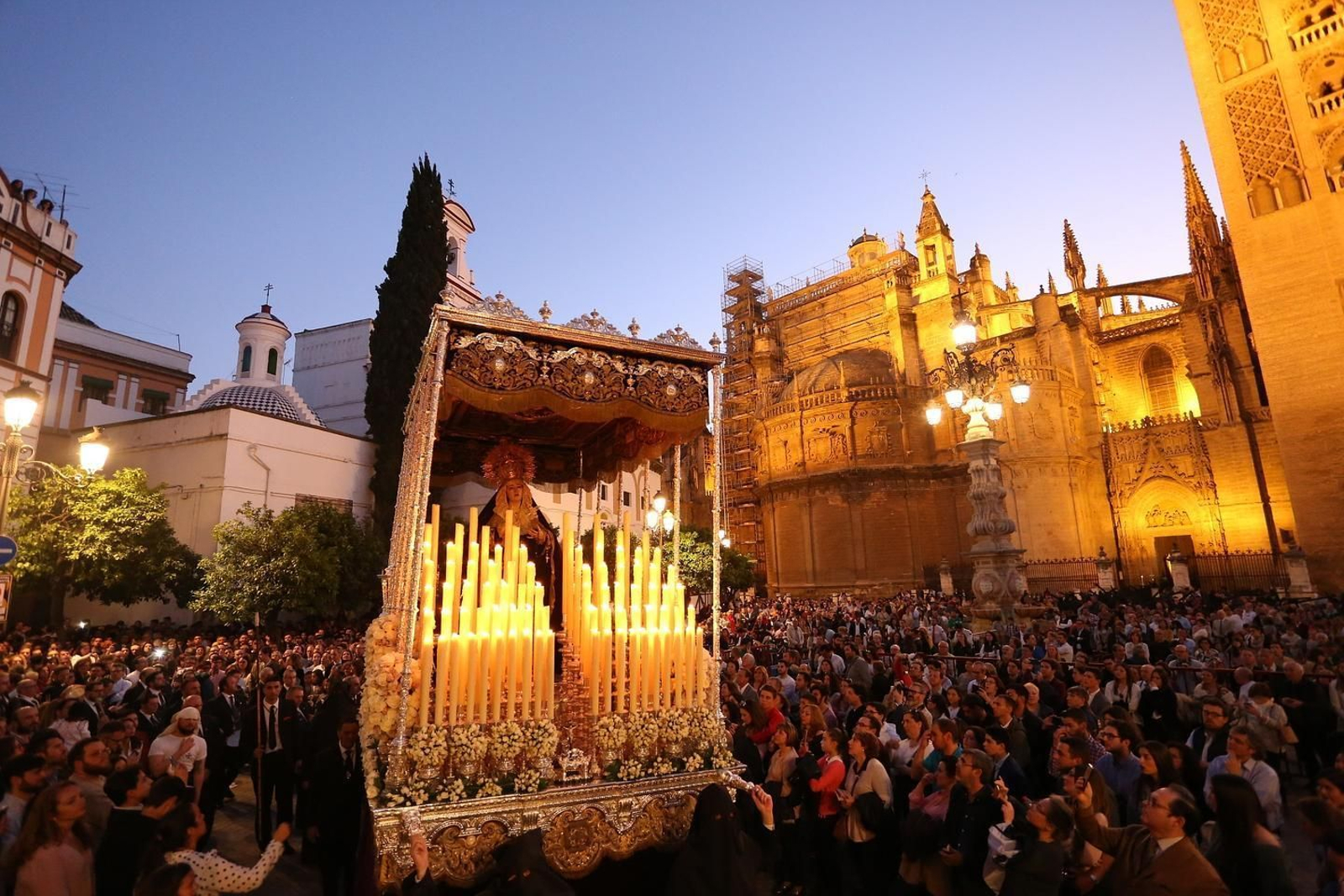 Las imágenes de Santa Cruz