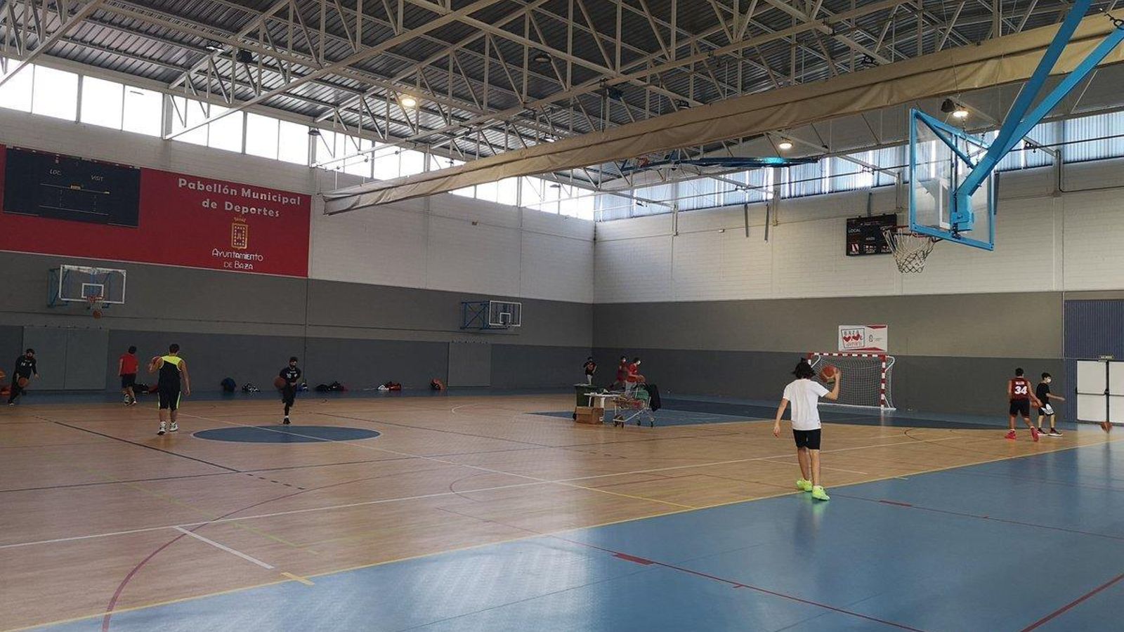 El Pabellón de Deportes de Baza será uno de los tres recintos deportivos de vacunación en el área Nordeste