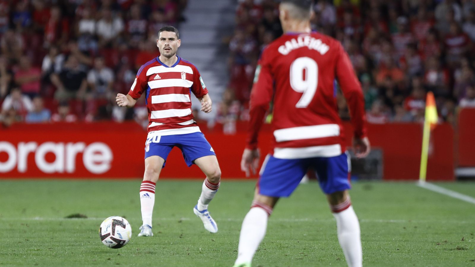 Sergio Ruiz fue una de las novedades en el once de Karanka.