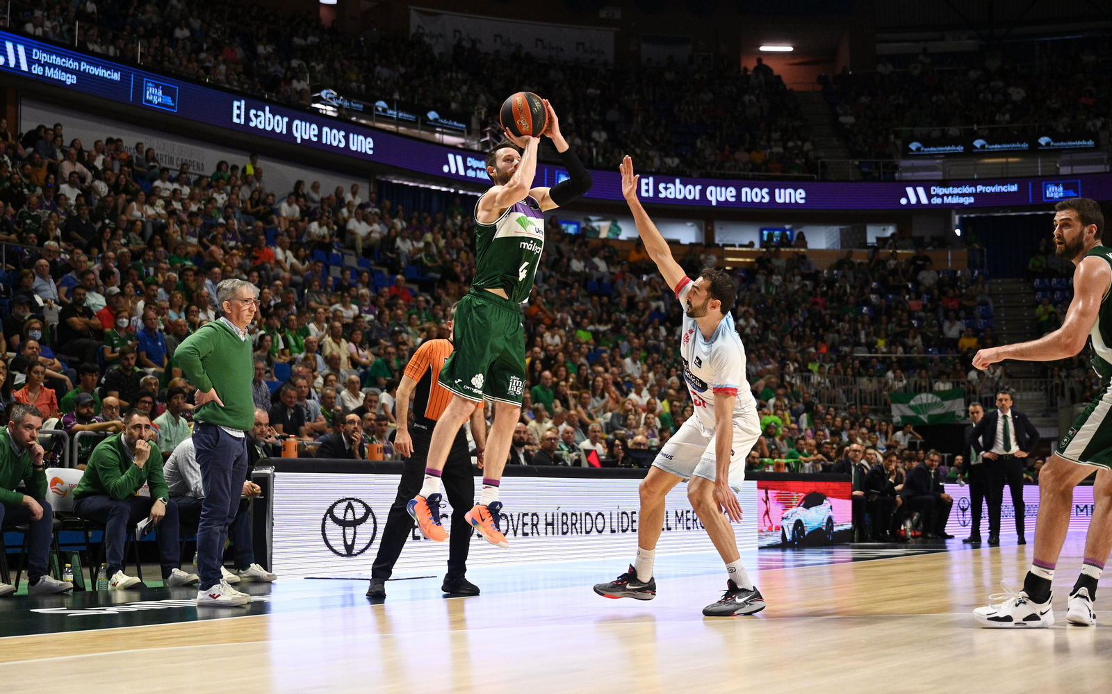 El Unicaja-Obradoiro, en fotos