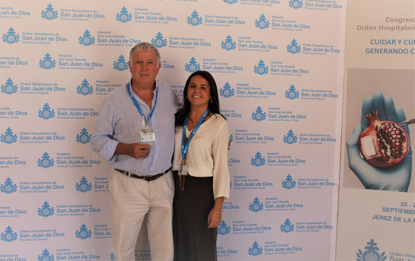 Ambiente en los Claustros.