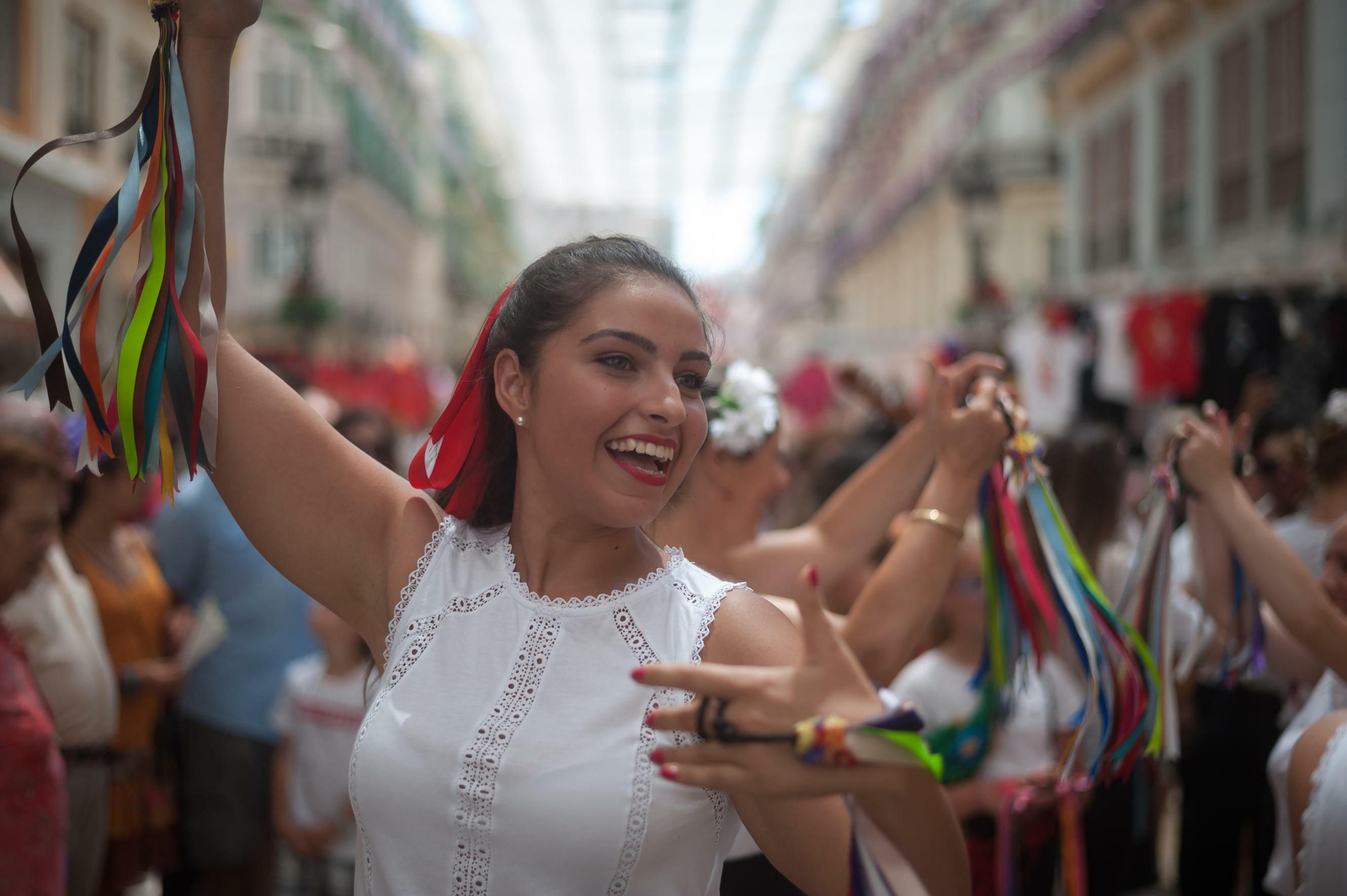 La Feria de Málaga del Centro de este jueves, en fotos