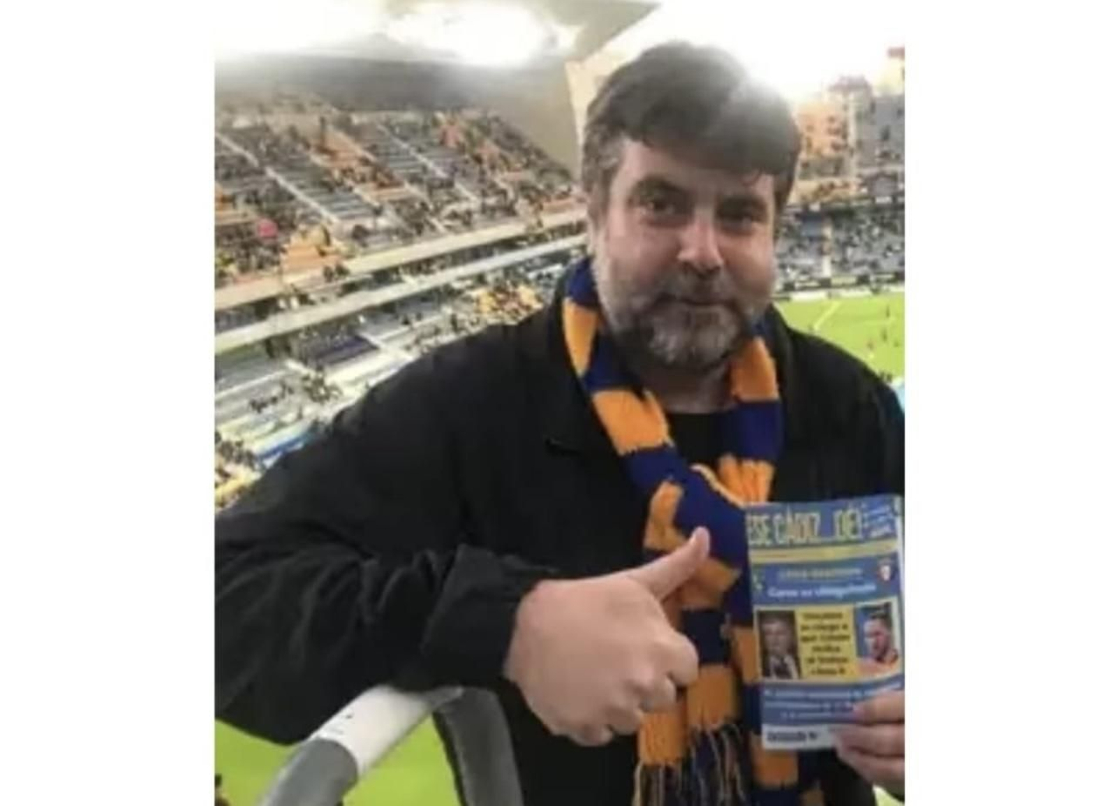 De estrangis en el estadio