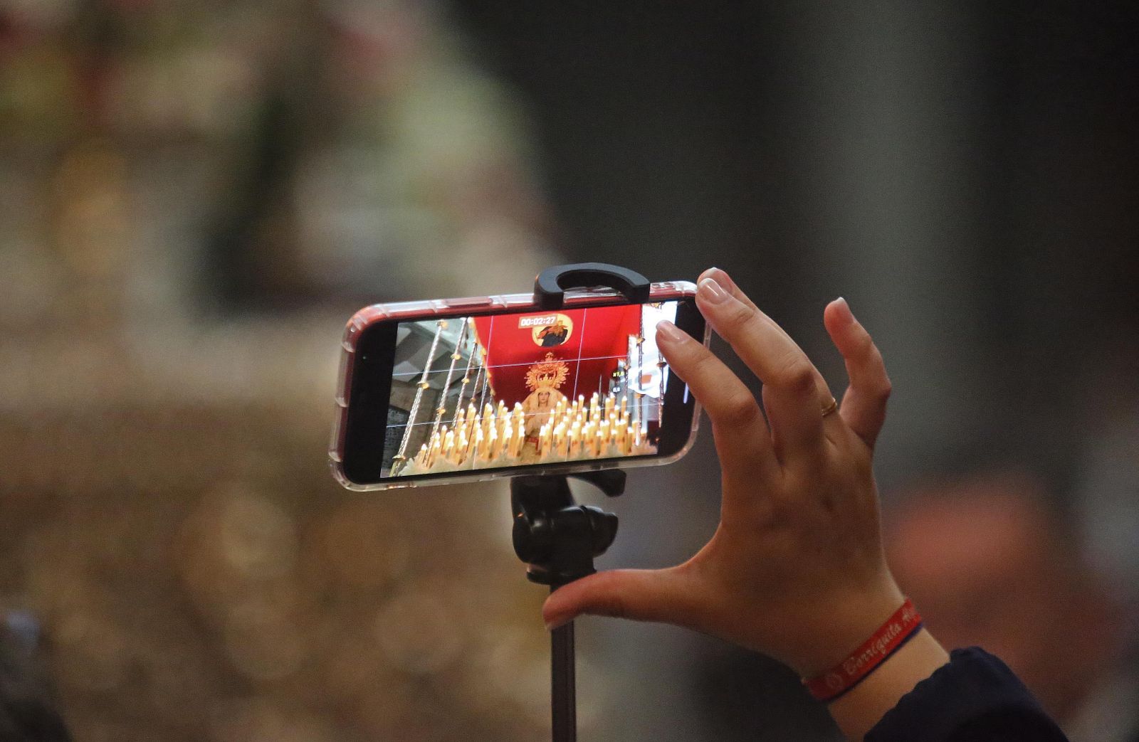 Fotos de la primera levantá de La Borriquita en Algeciras 2023