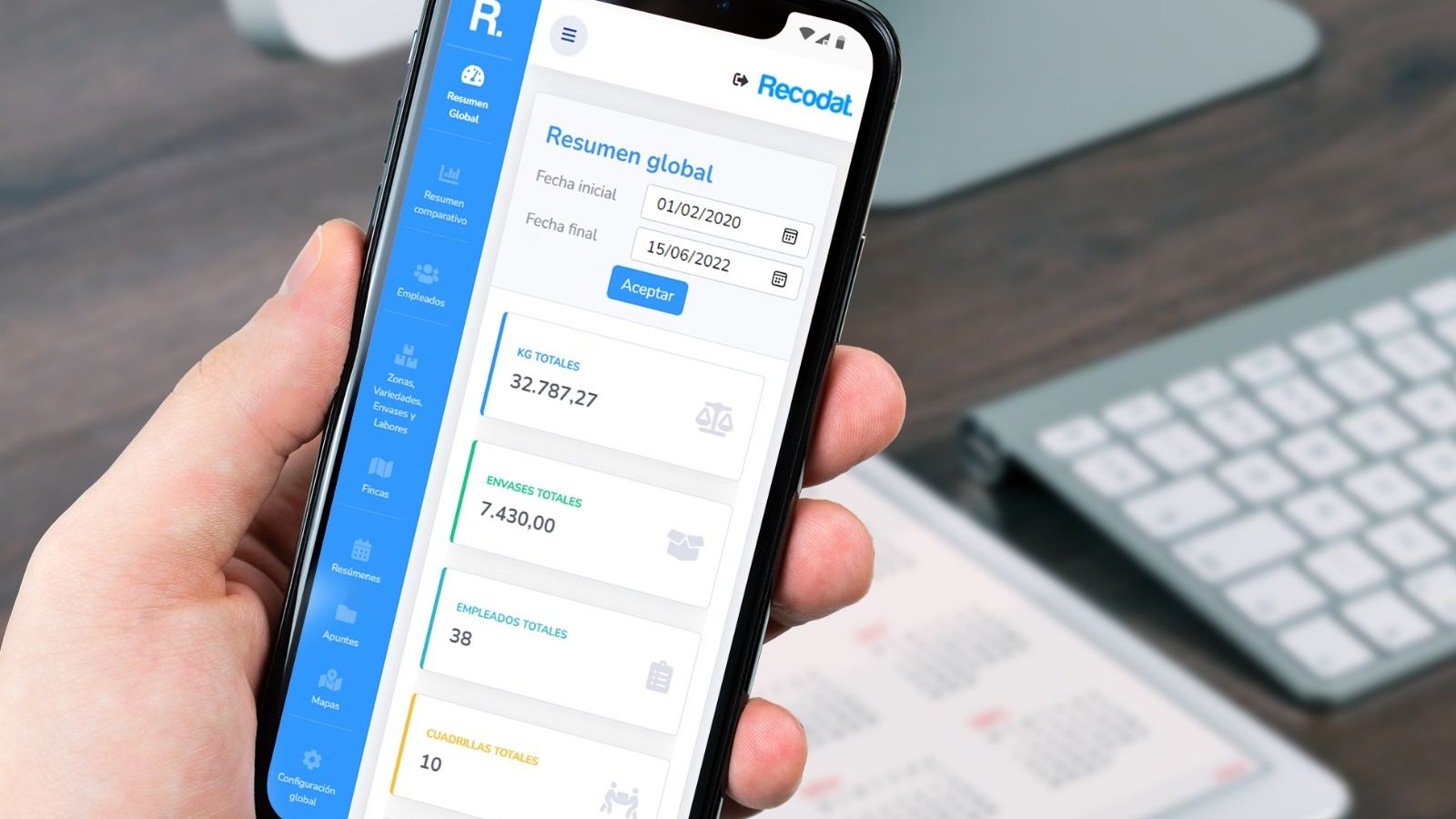 Control de presencia y productividad