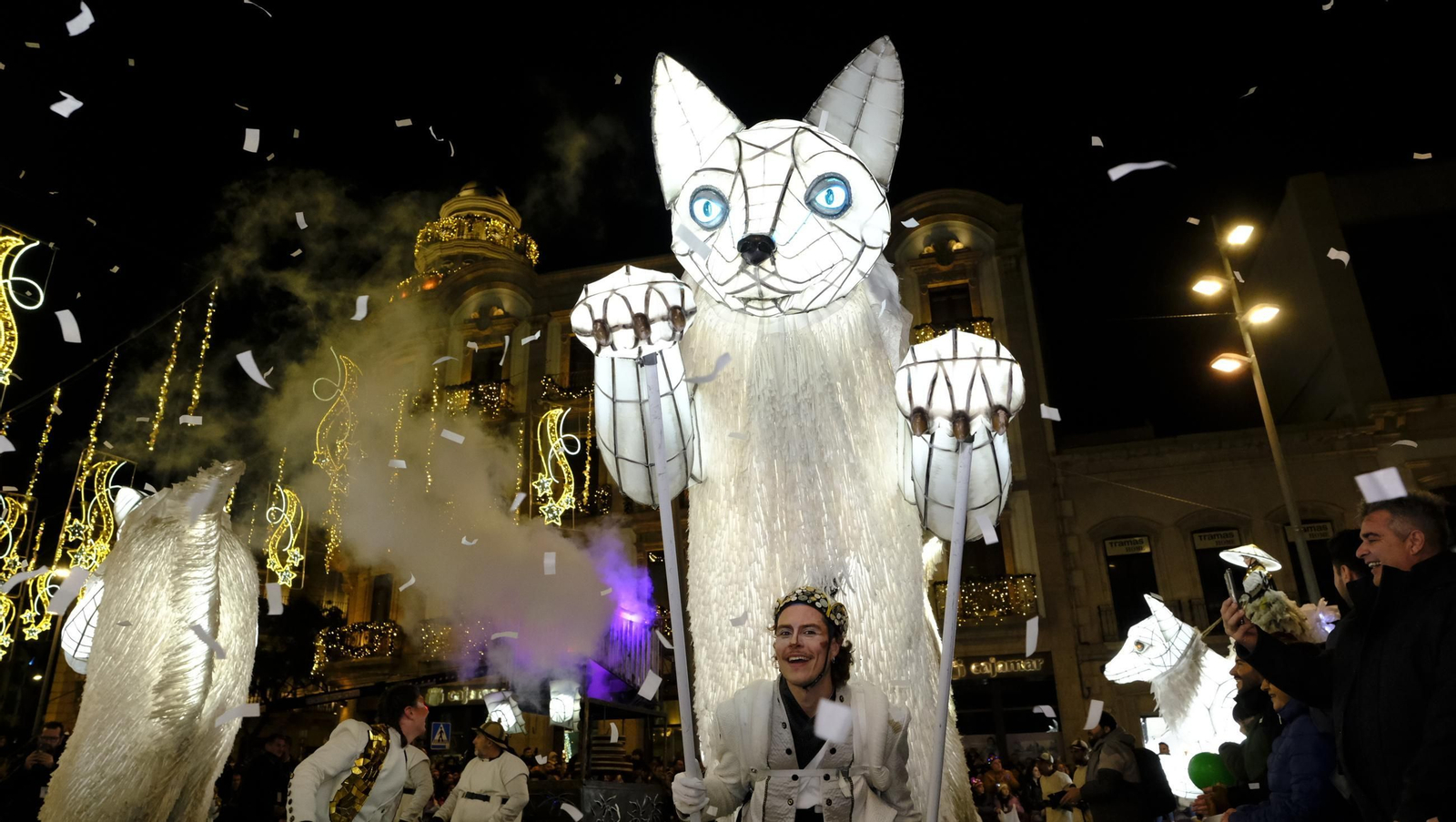 La Cabalgata de Reyes Magos de Almería, en imágenes