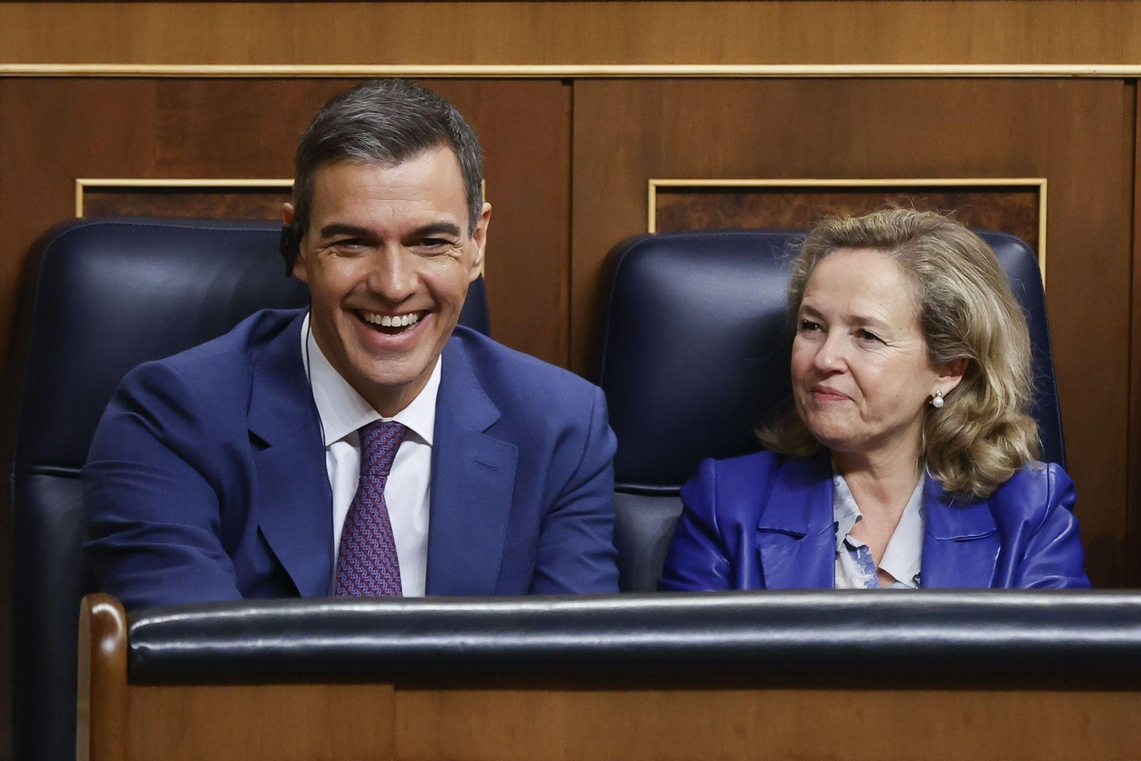 El presidente, como en una botellona