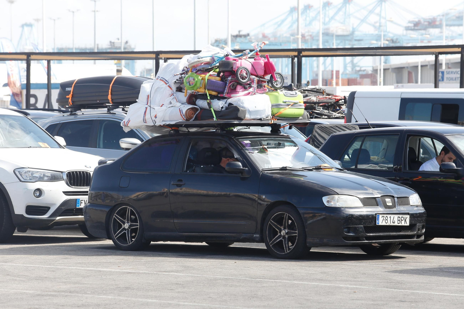 Las fotos de la OPE en el Puerto de Algeciras del 26 de julio