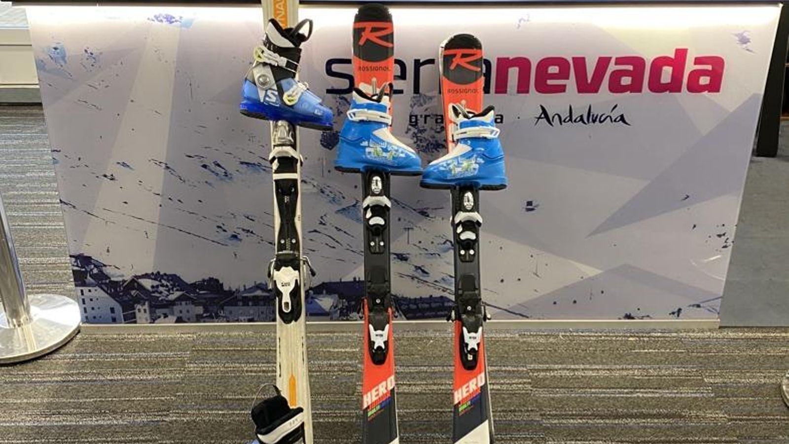 Equipo completo de esquí para niños