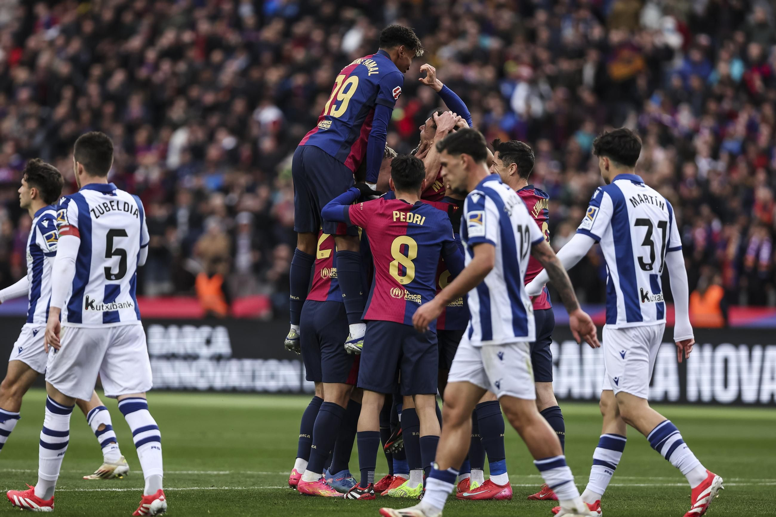 Las imágenes del Barcelona - Real Sociedad