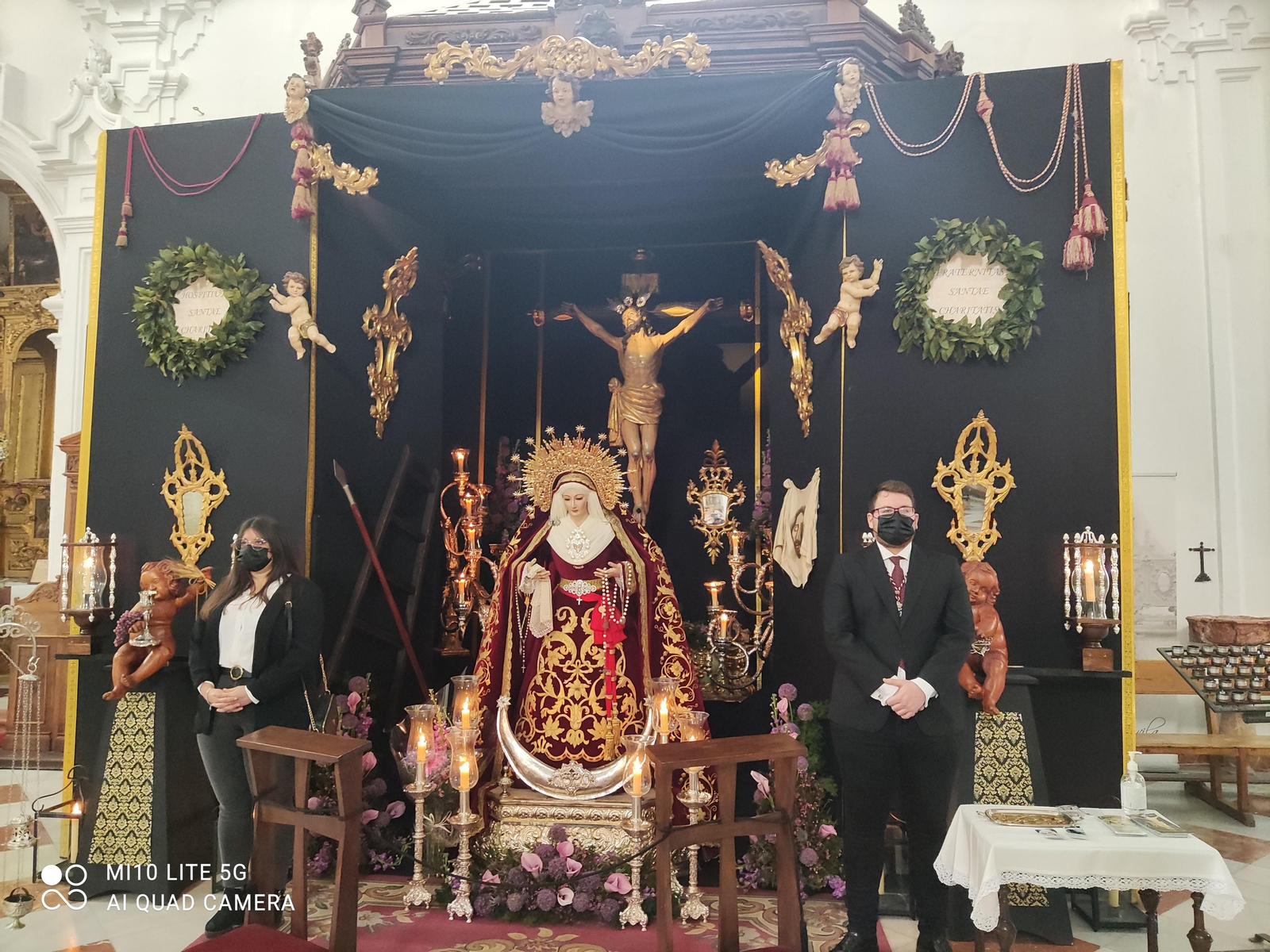 PRIEGO DE CÓRDOBA. Hermandad del Santísimo Cristo de la Expiración y María Santísima de los Desamparados, La Caridad.