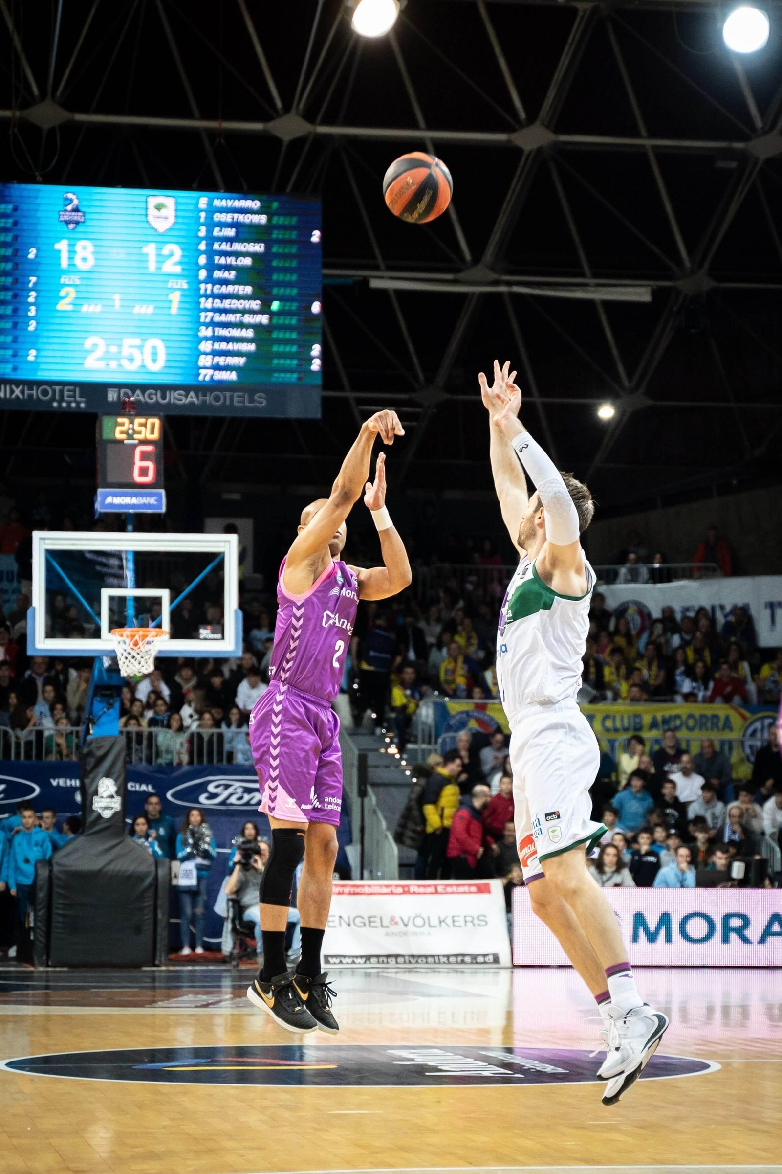 El MoraBanc Andorra-Unicaja, en fotos