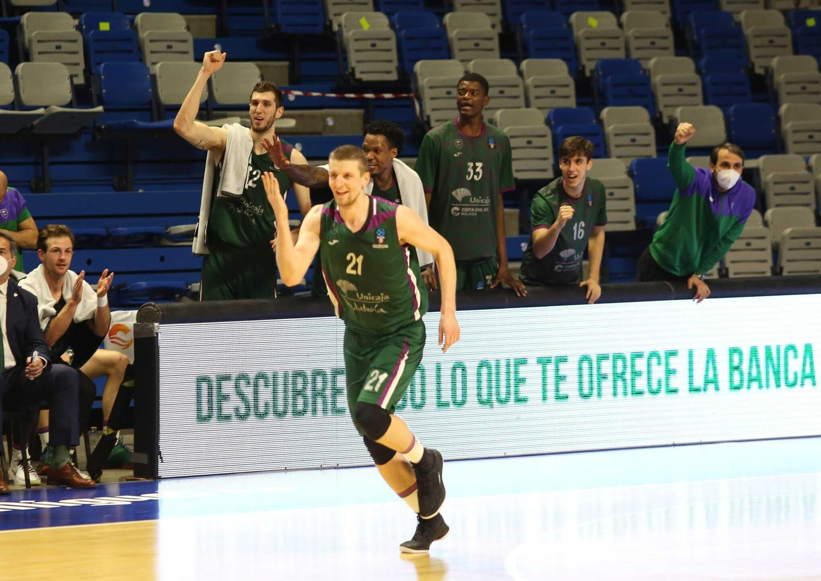 Las fotos del Unicaja - Joventut del Top 16 de Eurocup