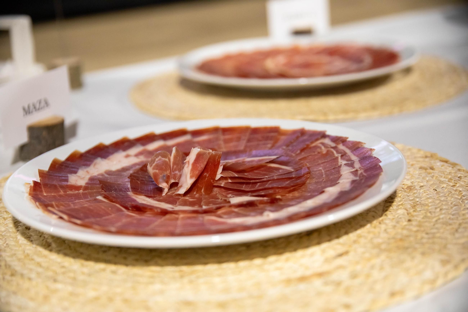 Concurso de cortadores de jamón en Serón, en imágenes