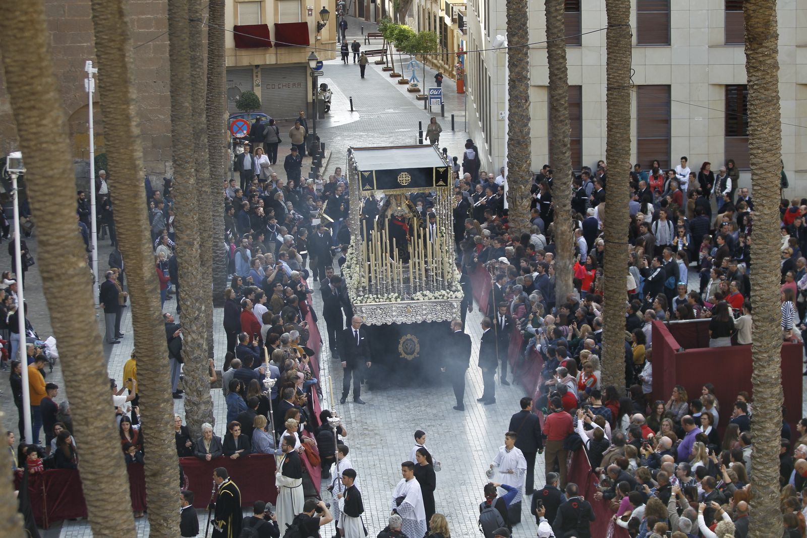 Imágenes de la Procesión del Entierro, Viernes Santo. Semana Santa Almería 2019