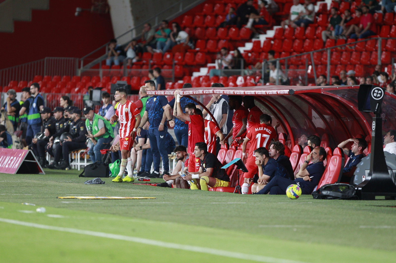 Imágenes del partido U.D. Almería-Elche C.F.