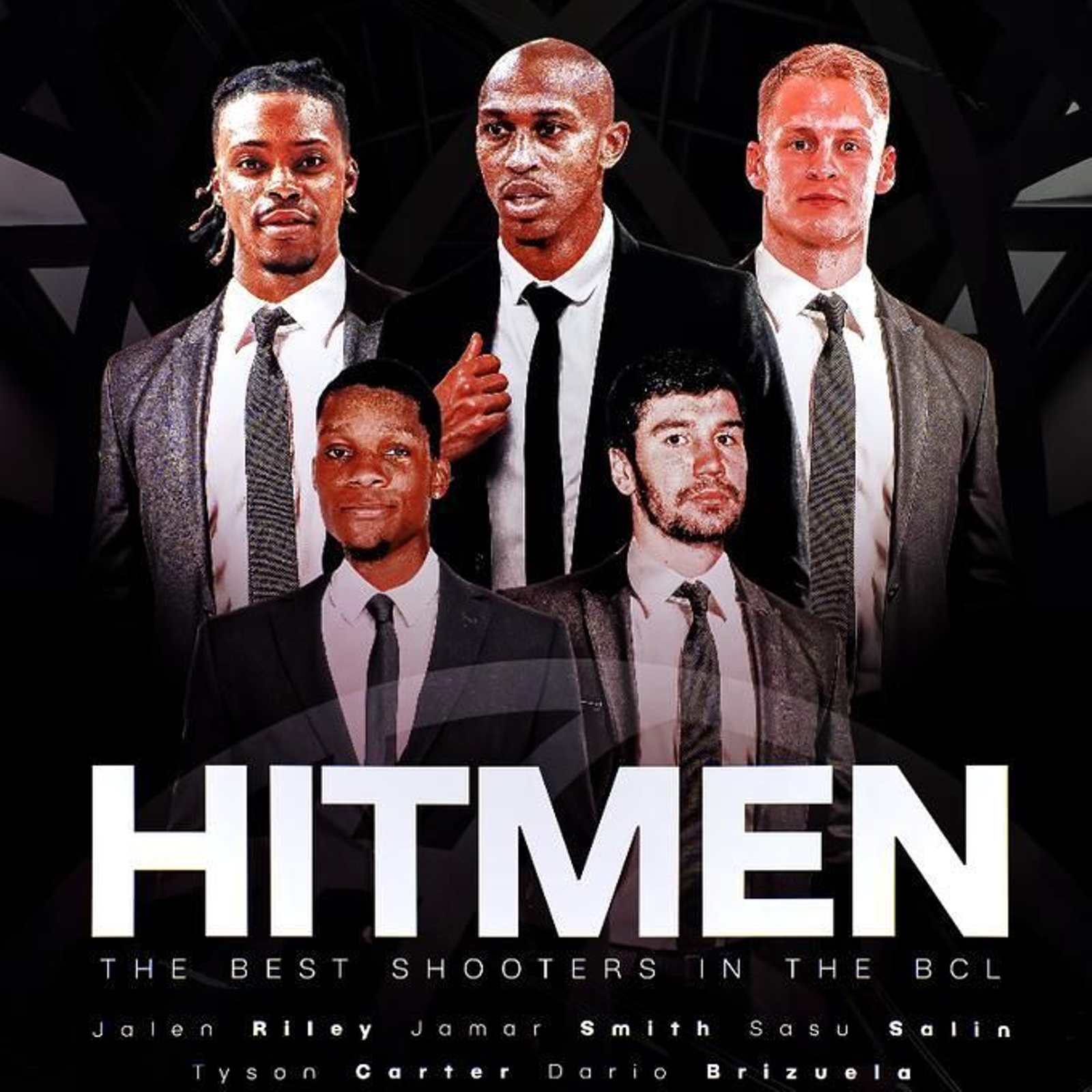 Riley, Smith, Salin, Carter y Brizuela.