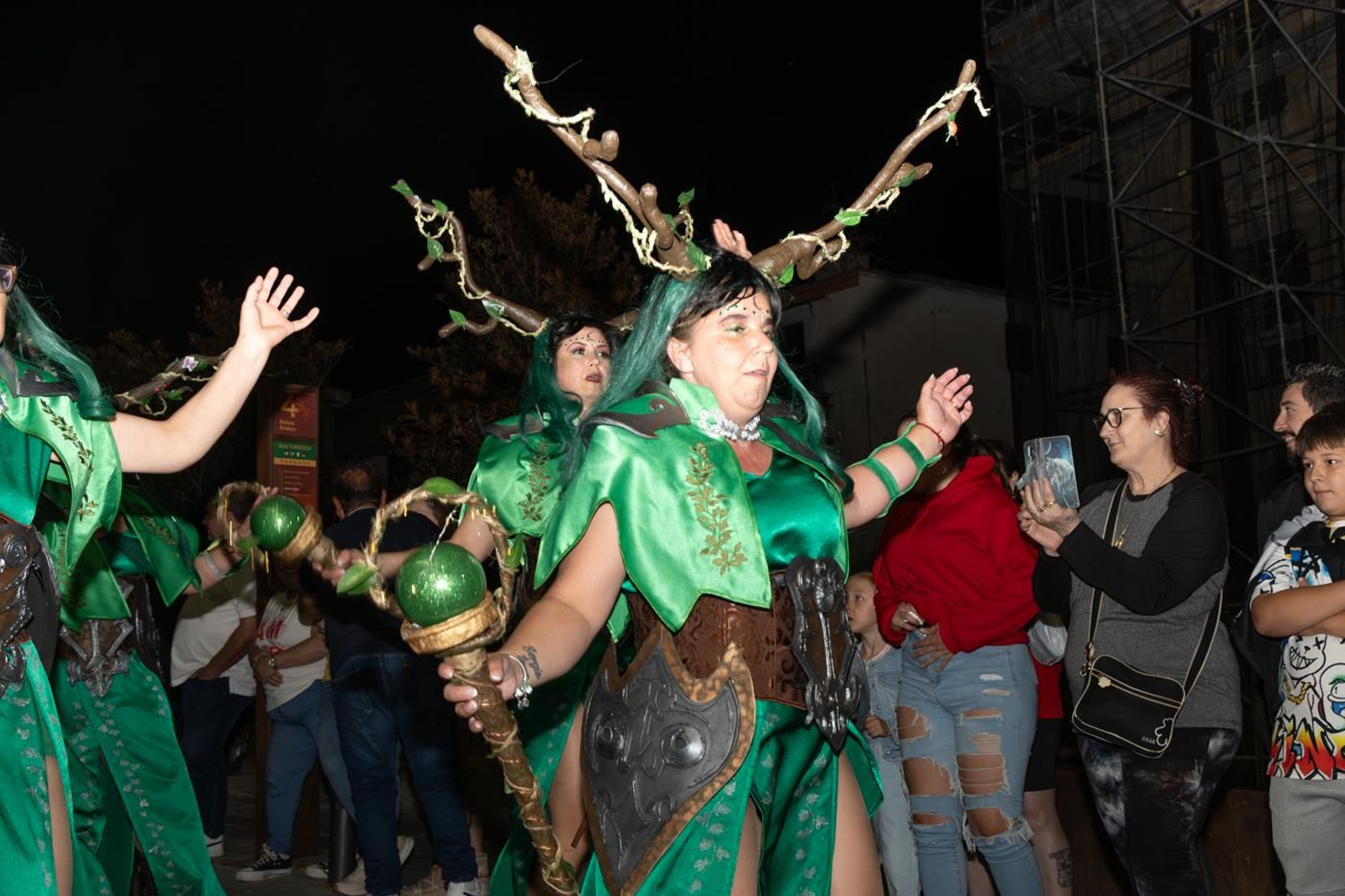 Así vivió Jaén el Pasacalles del Lagarto de la Magdalena.