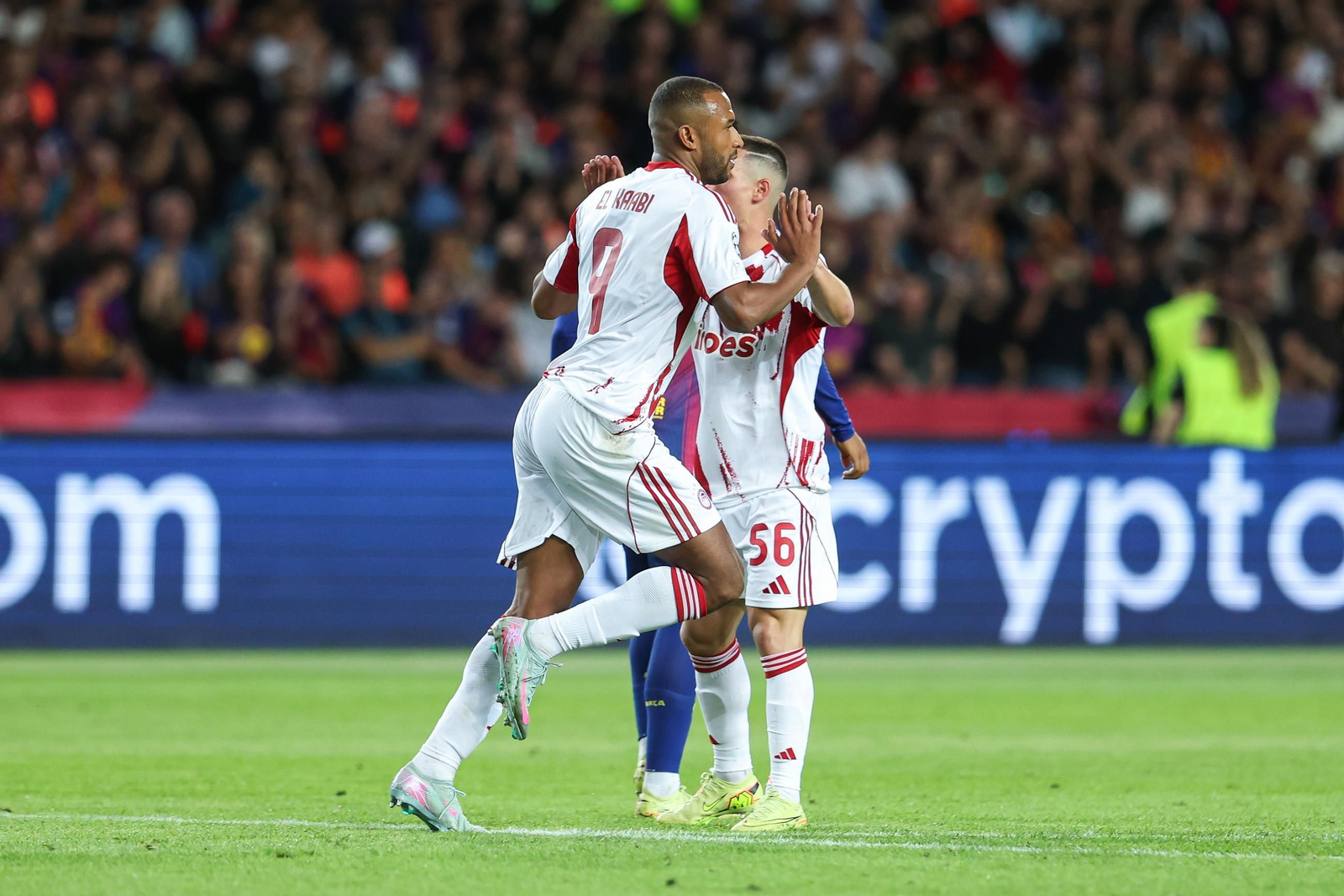 Las fotos del Barcelona-Olympiacos