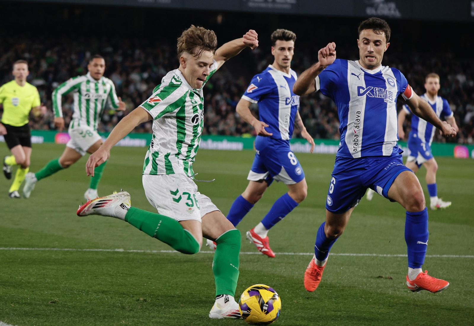 Las imágenes del Betis - Alavés