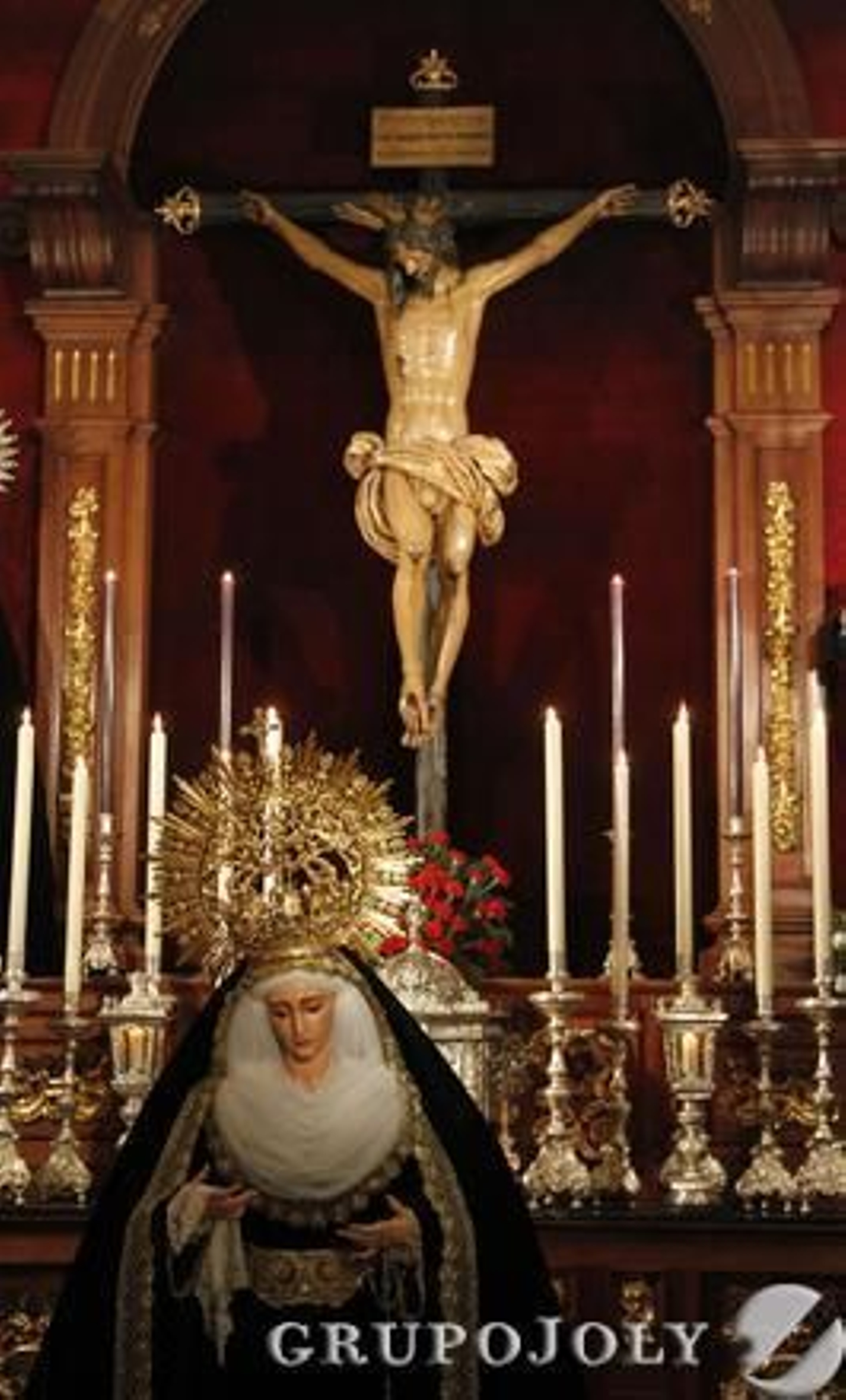 Imagen de la Dolorosa tras ser restaurada por Álvarez Duarte.

Foto: Victoria Hidalgo