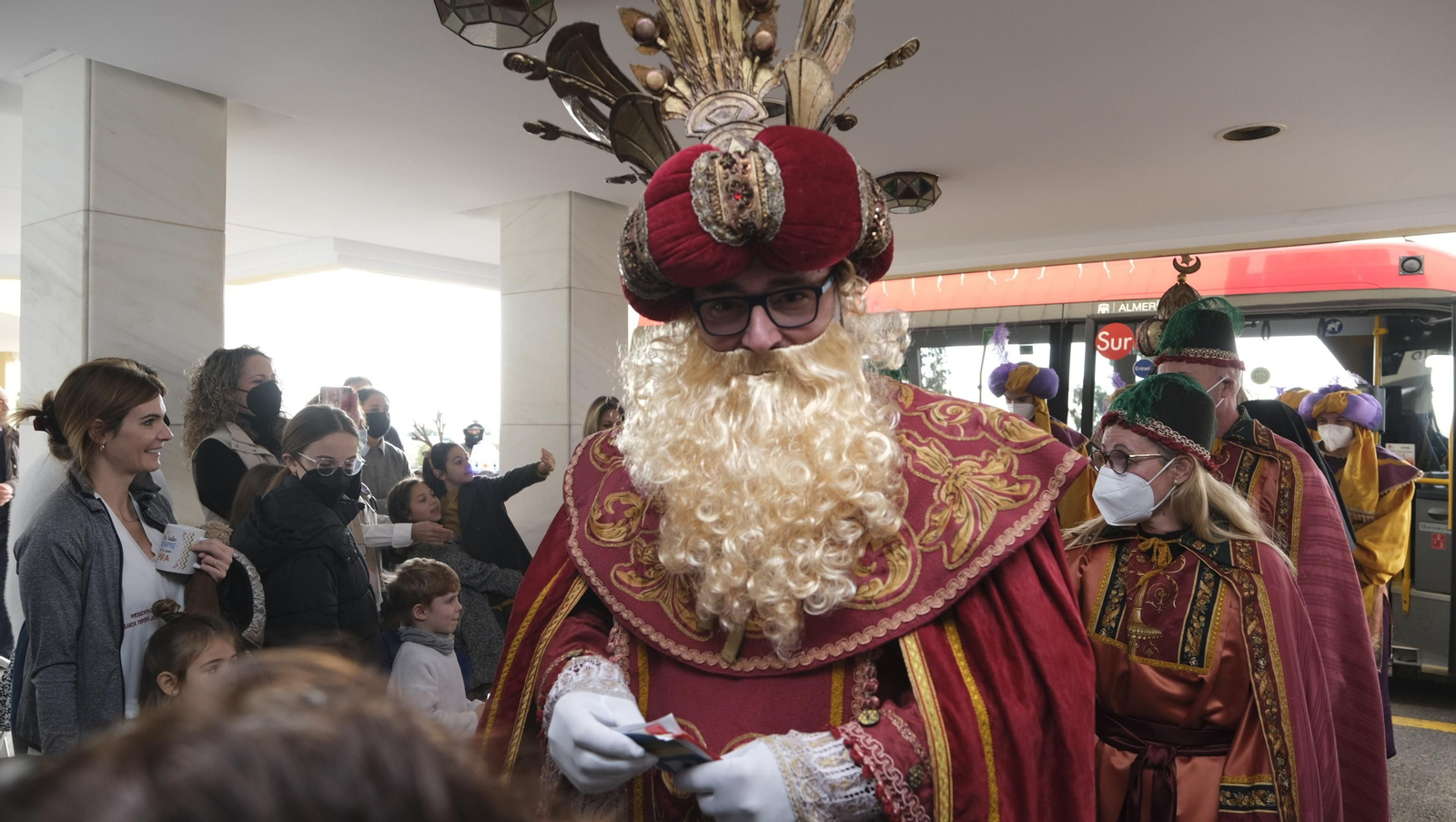 Los Reyes Magos en la Residencia Santa Teresa Jornet