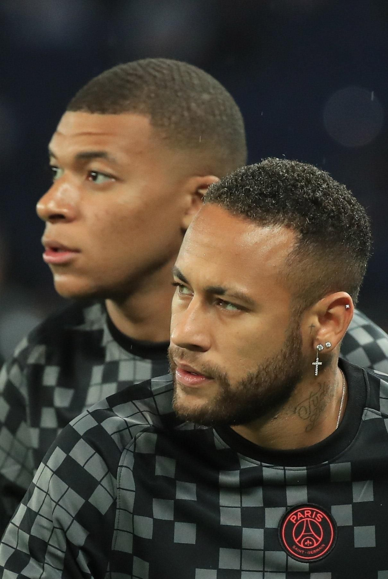 Neymar y Mbappé.