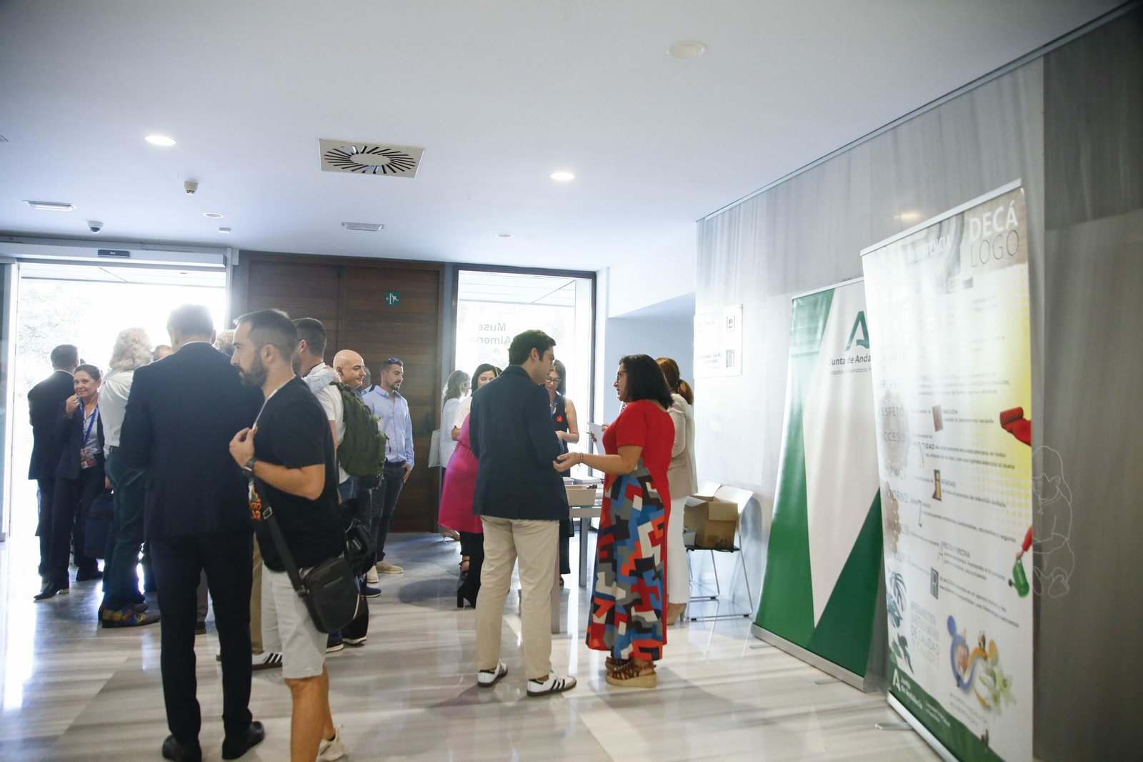La imágenes de las II Jornadas Almerienses de Humanización en Salud