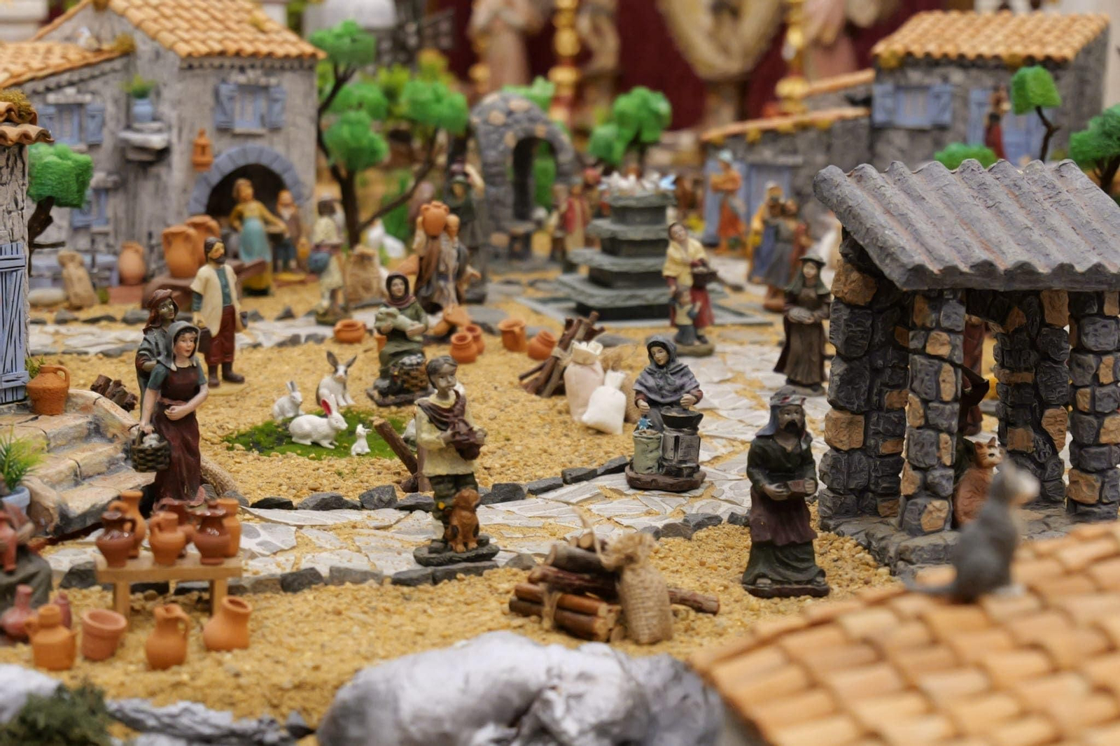 Así es el Belén de figuritas más grande de la provincia de Huelva Así es el Belén de figuritas más grande de la provincia de Huelva