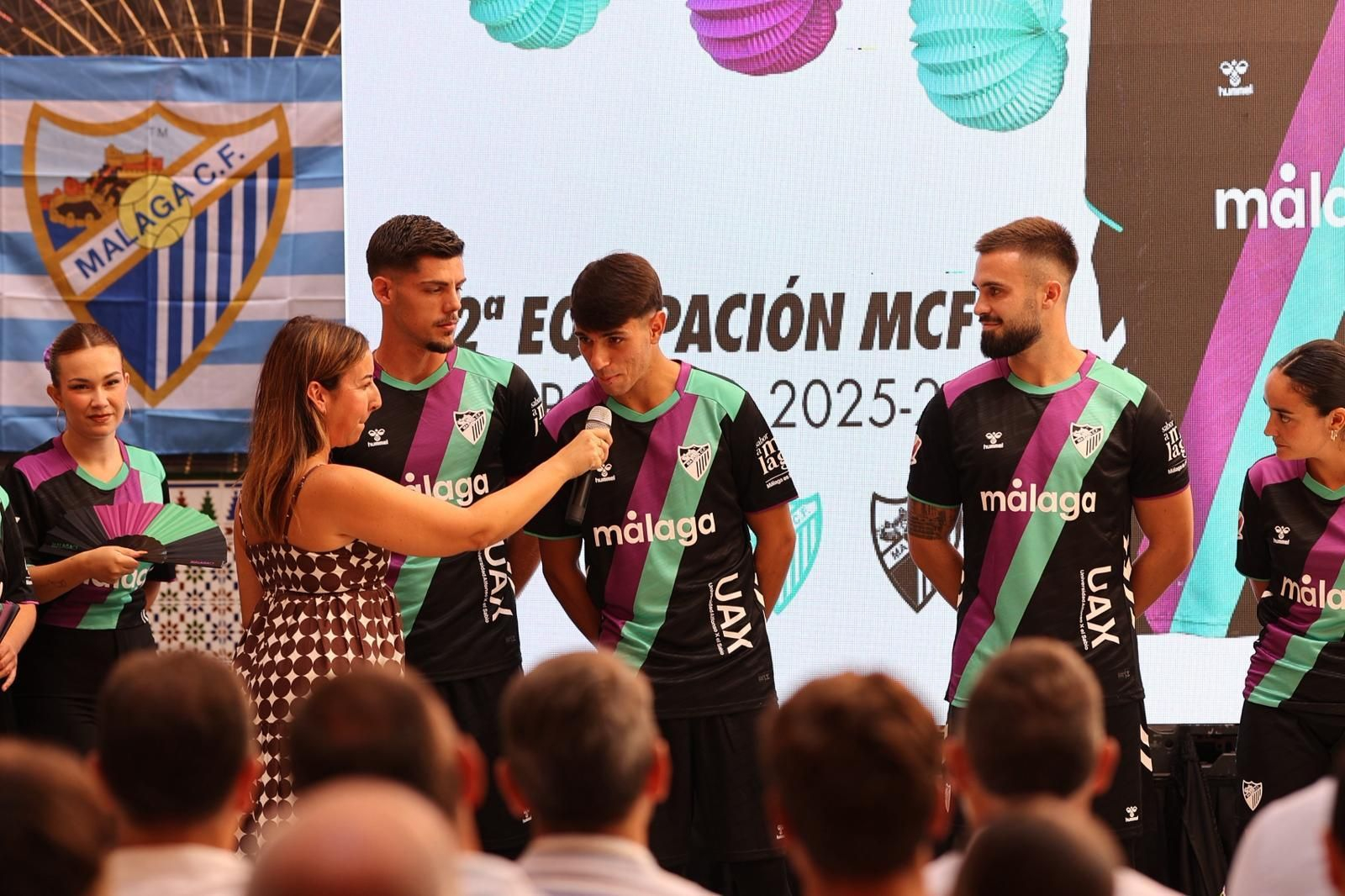 Así es la segunda camiseta del Málaga 25/26