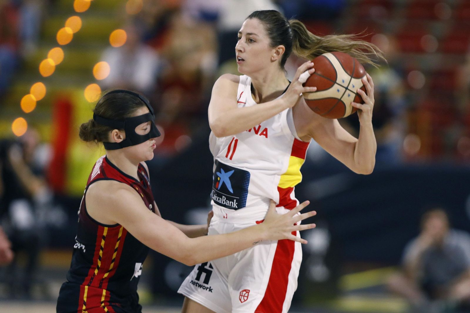 Las mejores fotos de la victoria de la selección española femenina de baloncesto ante Bélgica, en Córdoba