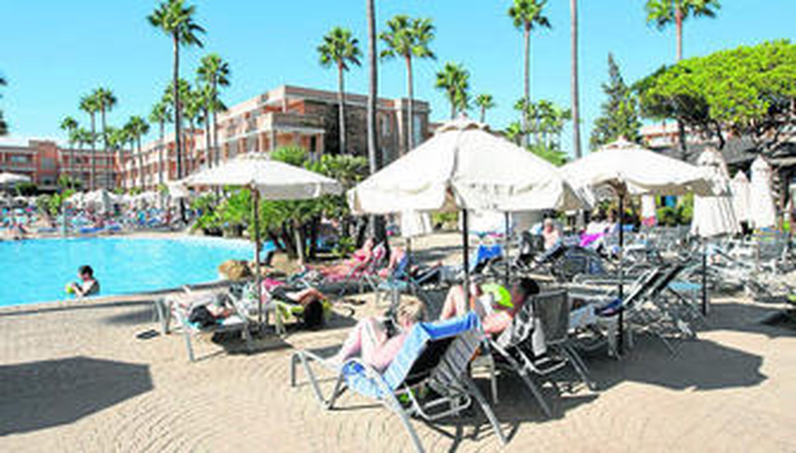 Imagen de uno de los hoteles de la zona del Novo.