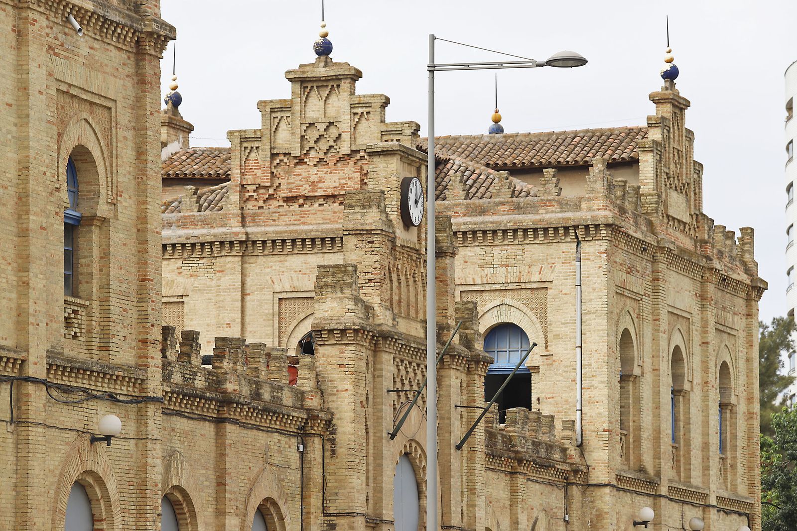 La antigua estación de tren de Huelva.