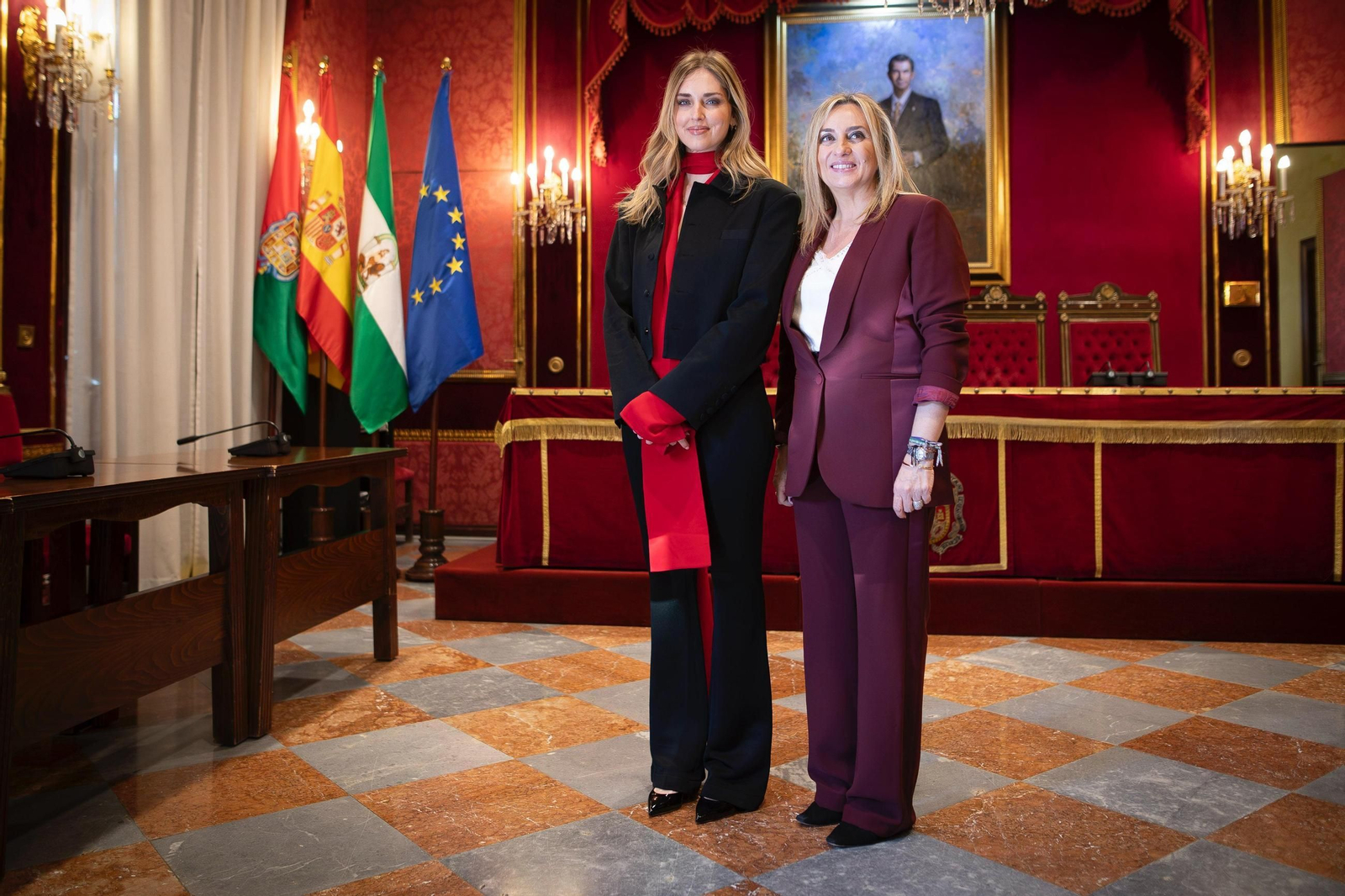 Chiara Ferragni, en Granada: las fotos de la influencer en la ciudad