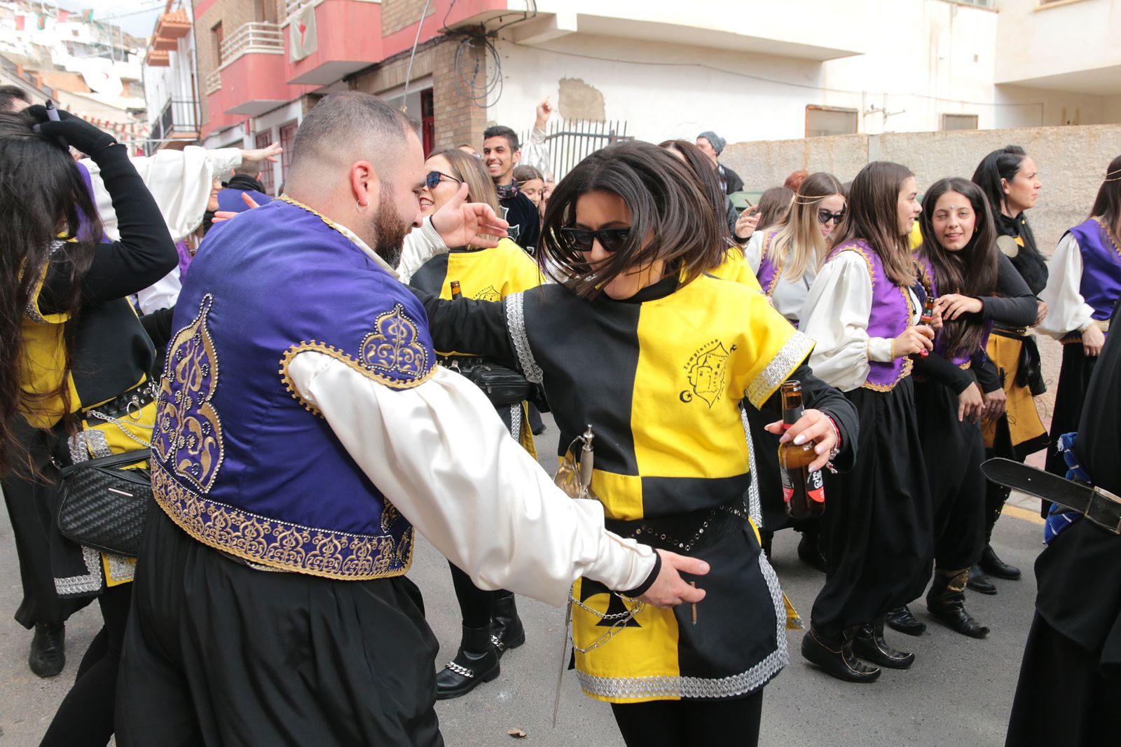 Los Moros y Cristianos de Gérgal se enfrentan en las fiestas de San Sebastián